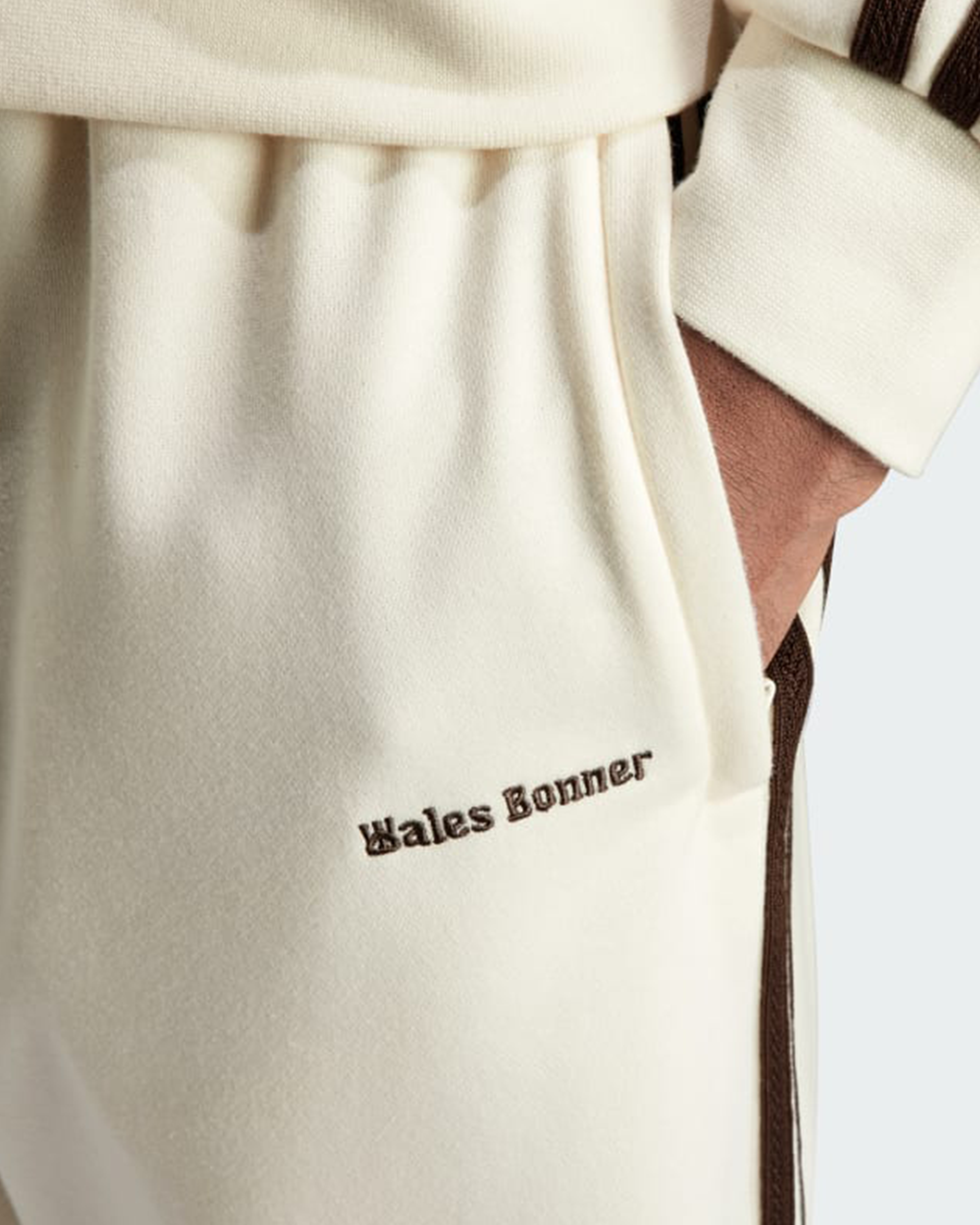 Wales Bonner Track Pants - Cream White