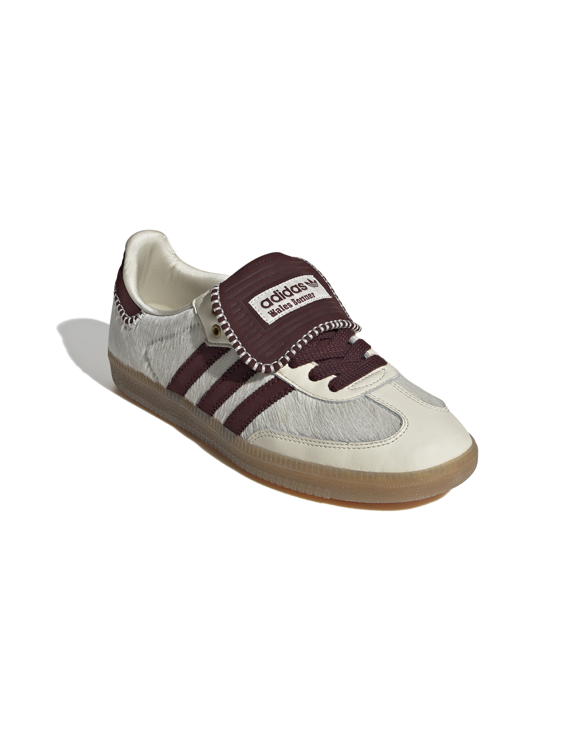 Wales Bonner Pony Tonal Samba - Cream White / Brown / Beige