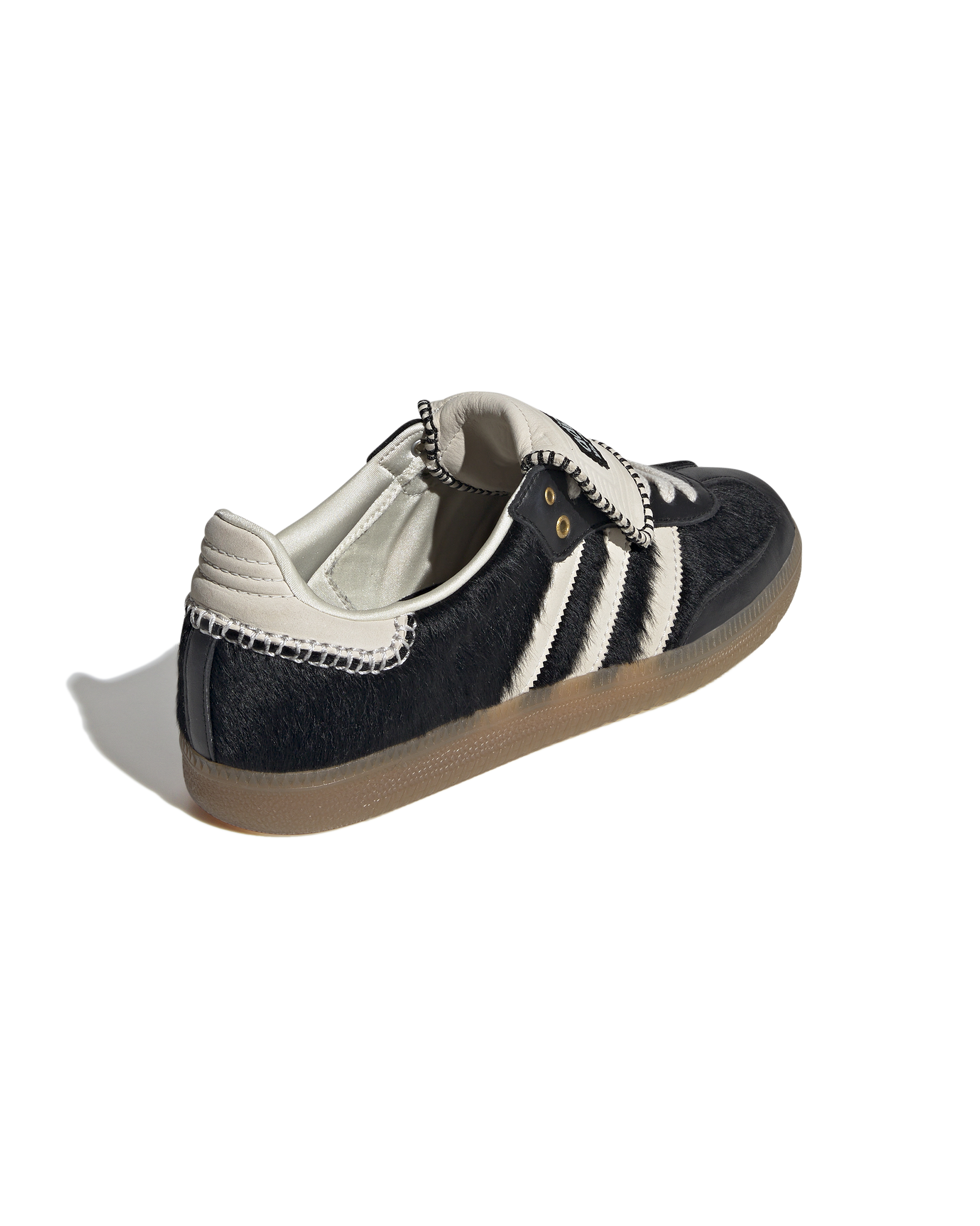 Wales Bonner Pony Tonal Samba - Core Black / Cream White