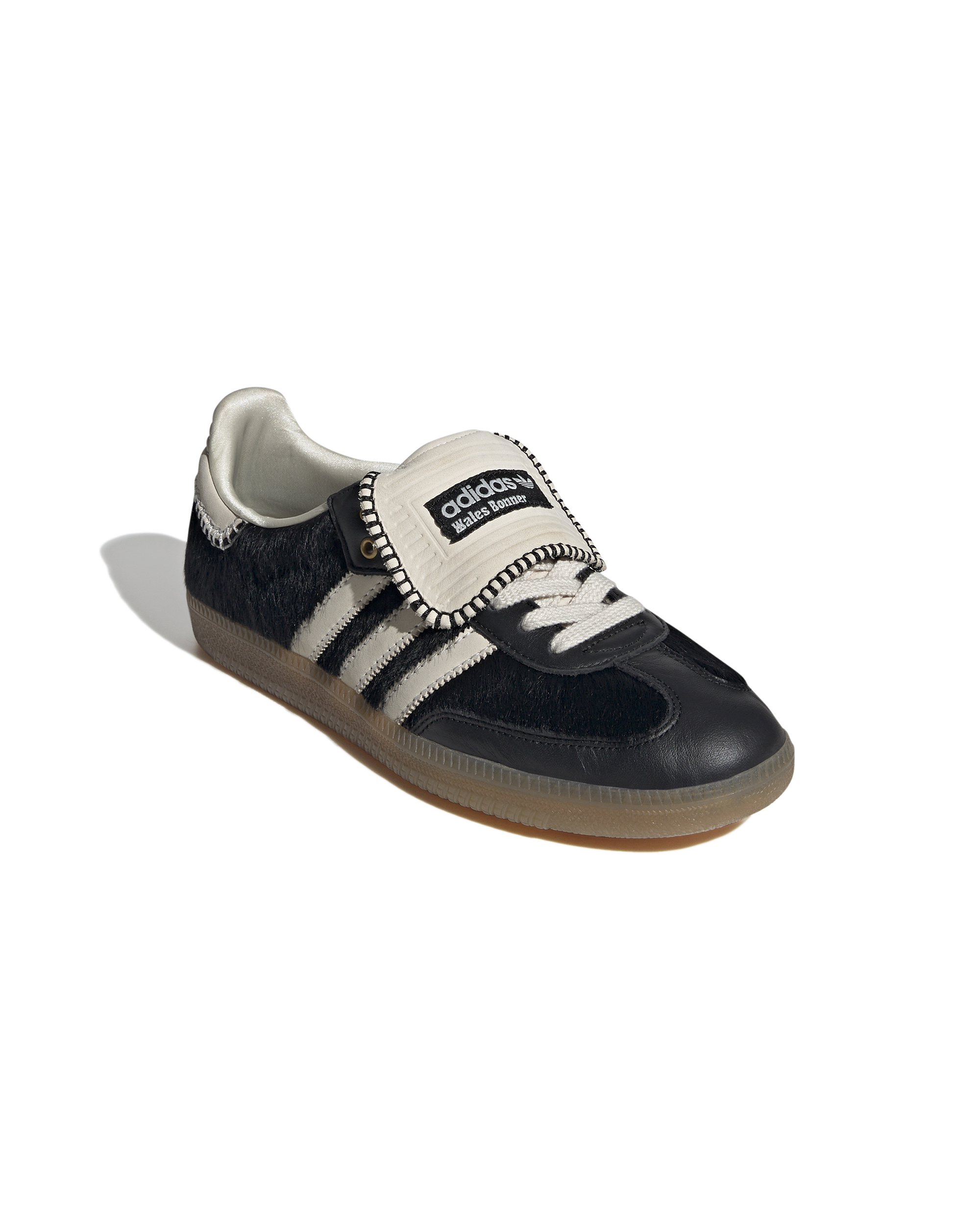 Wales Bonner Pony Tonal Samba - Core Black / Cream White