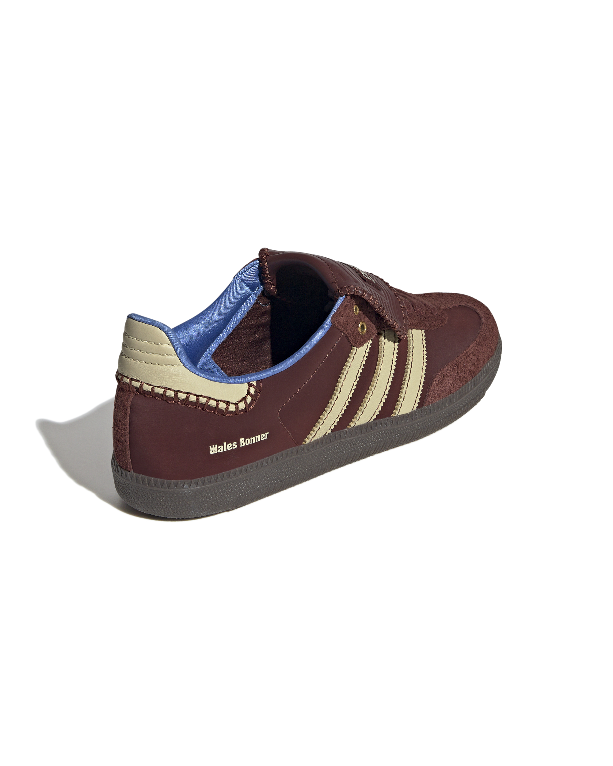 Wales Bonner Samba - Fox Brown / Sand Beige / Blue