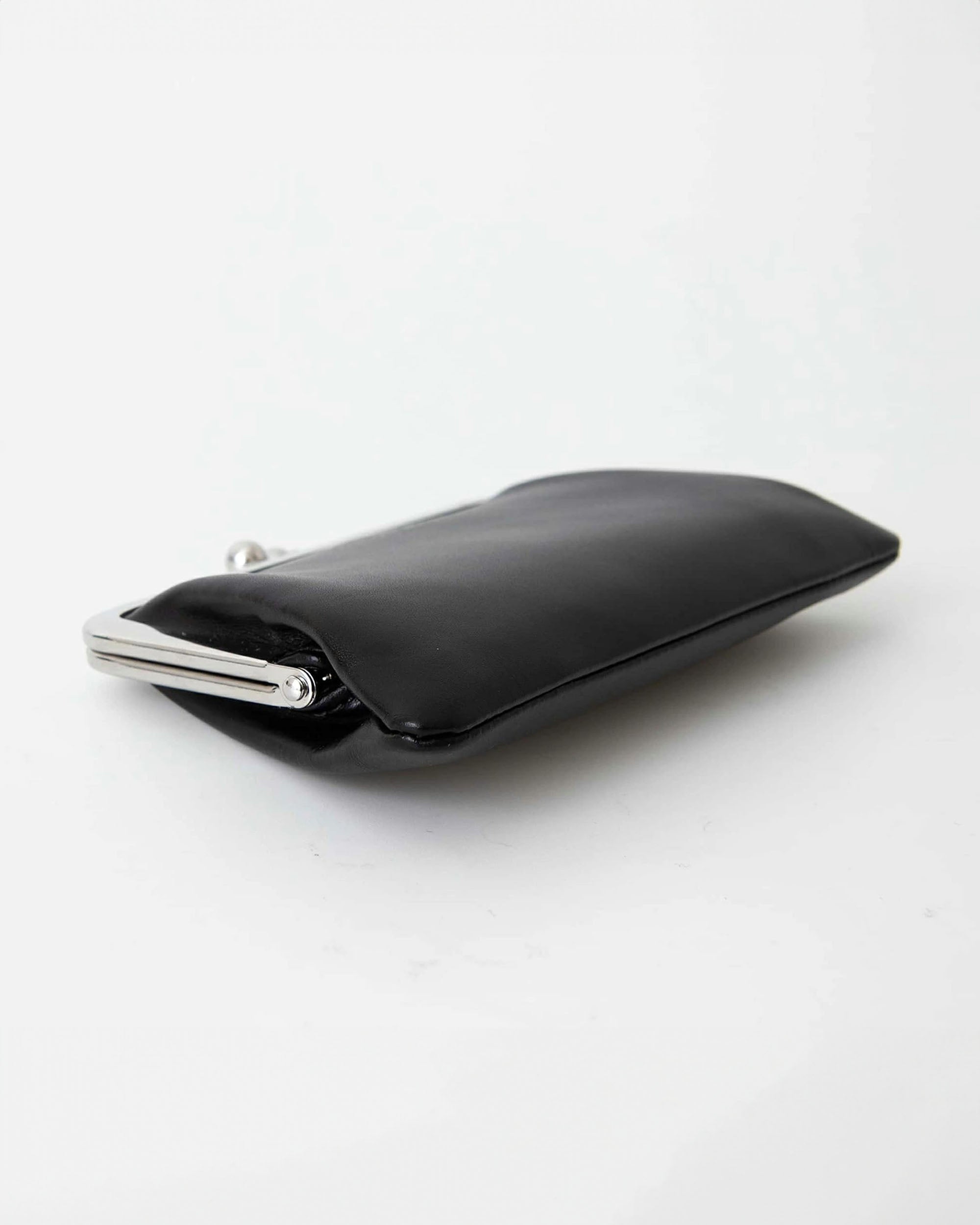 Kiss Clasp Wallet - Black