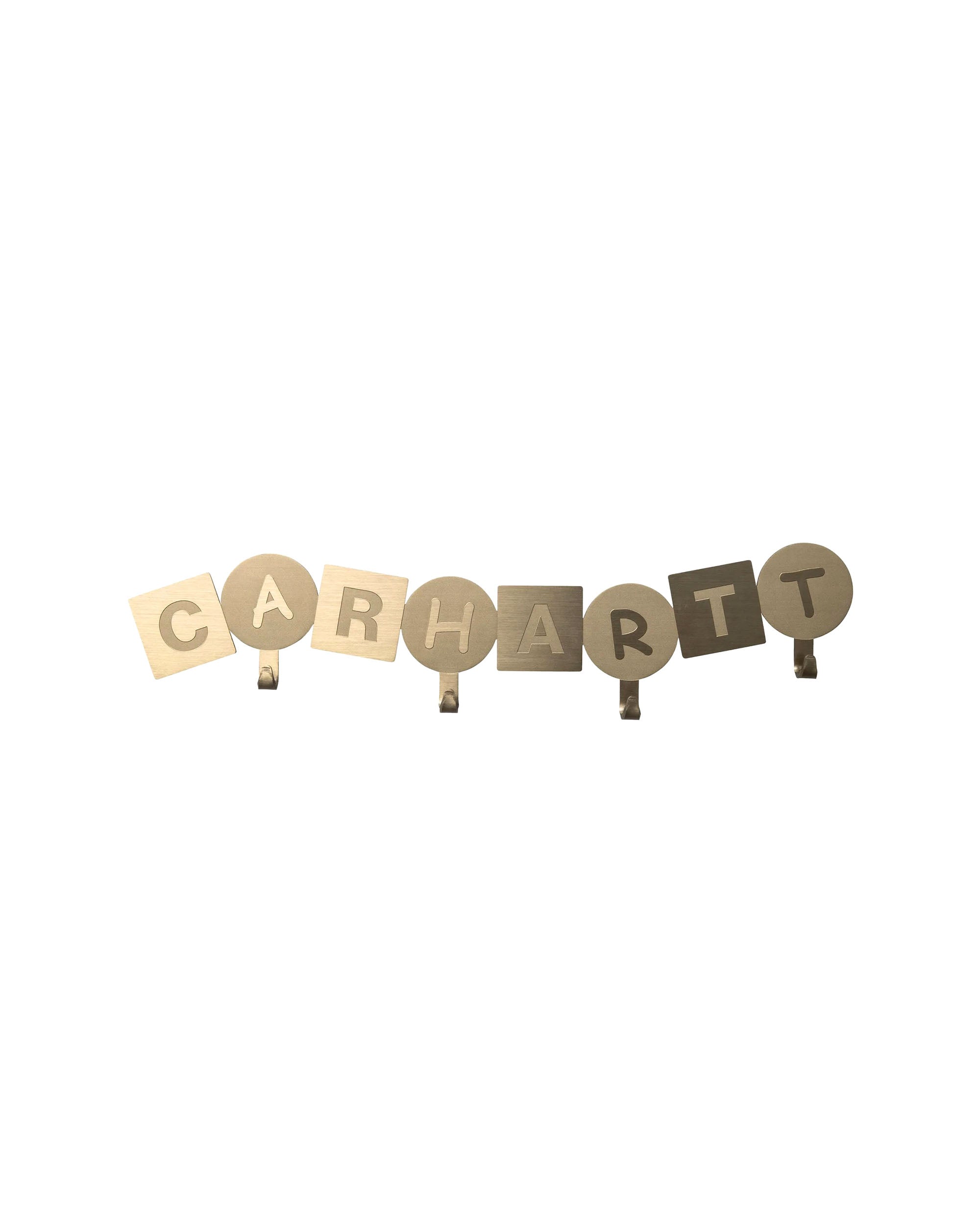 ABC Wall Coat Hanger - Gold