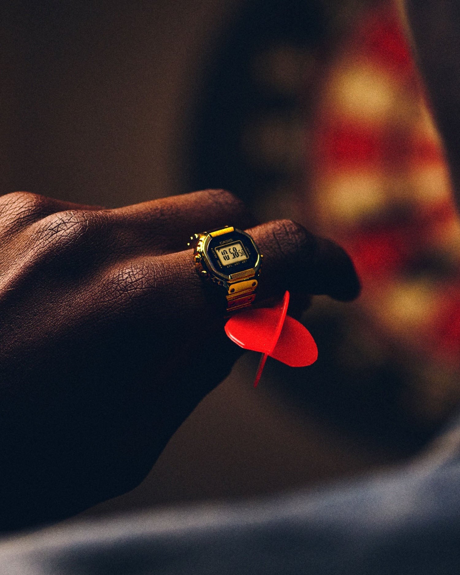 Digital Ring Watch - Gold