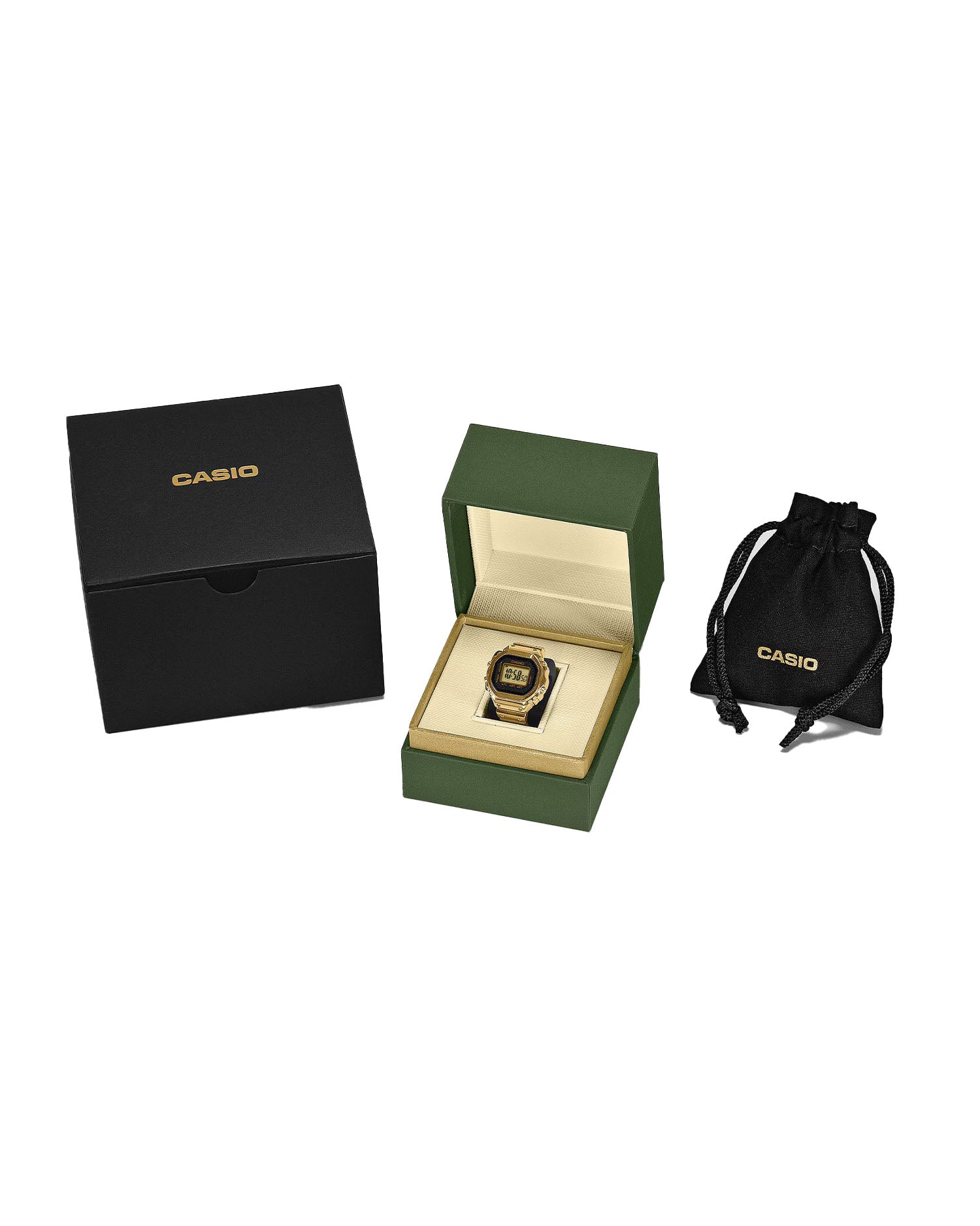 Digital Ring Watch - Gold