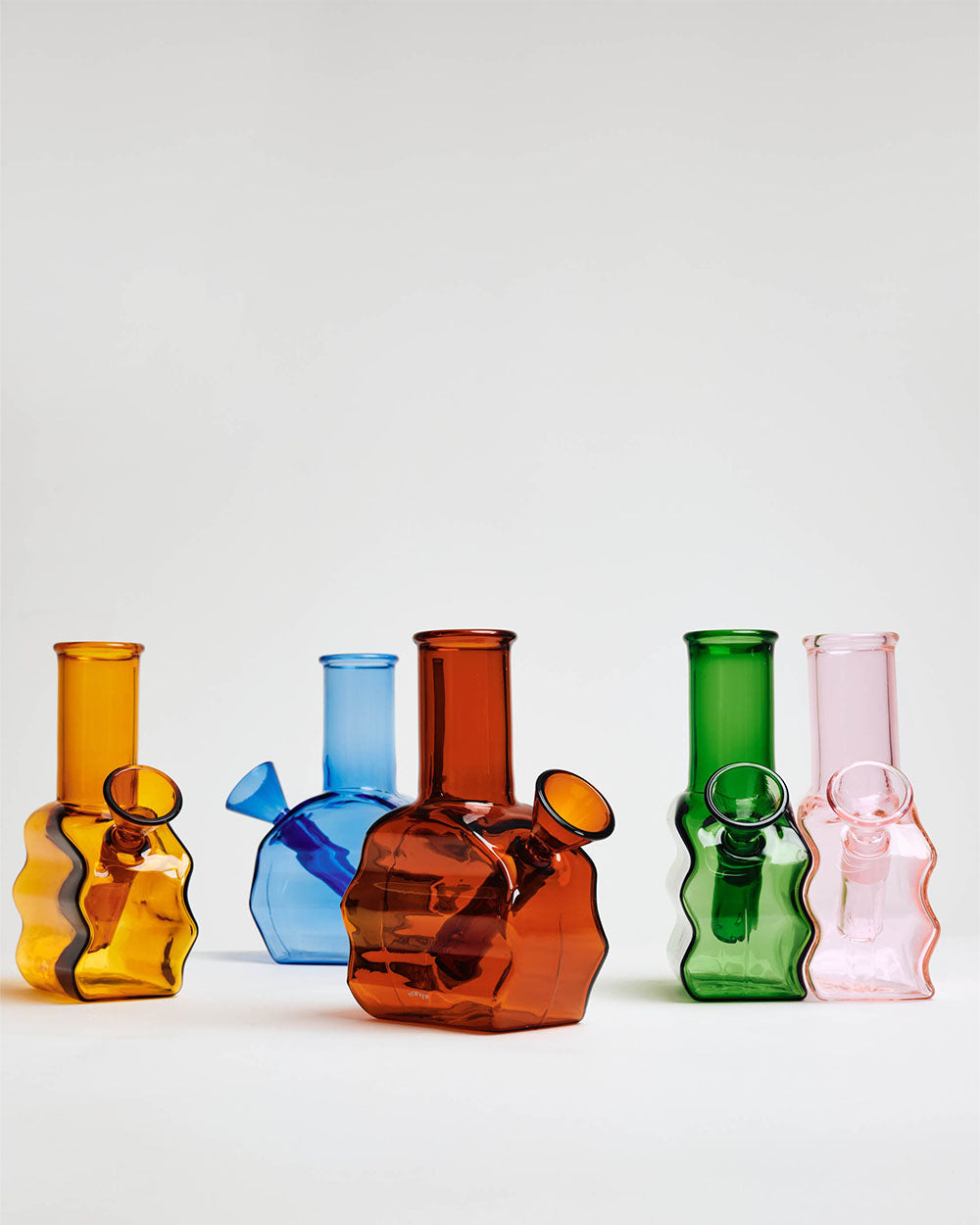 Mini Wavy Vase - Ocean