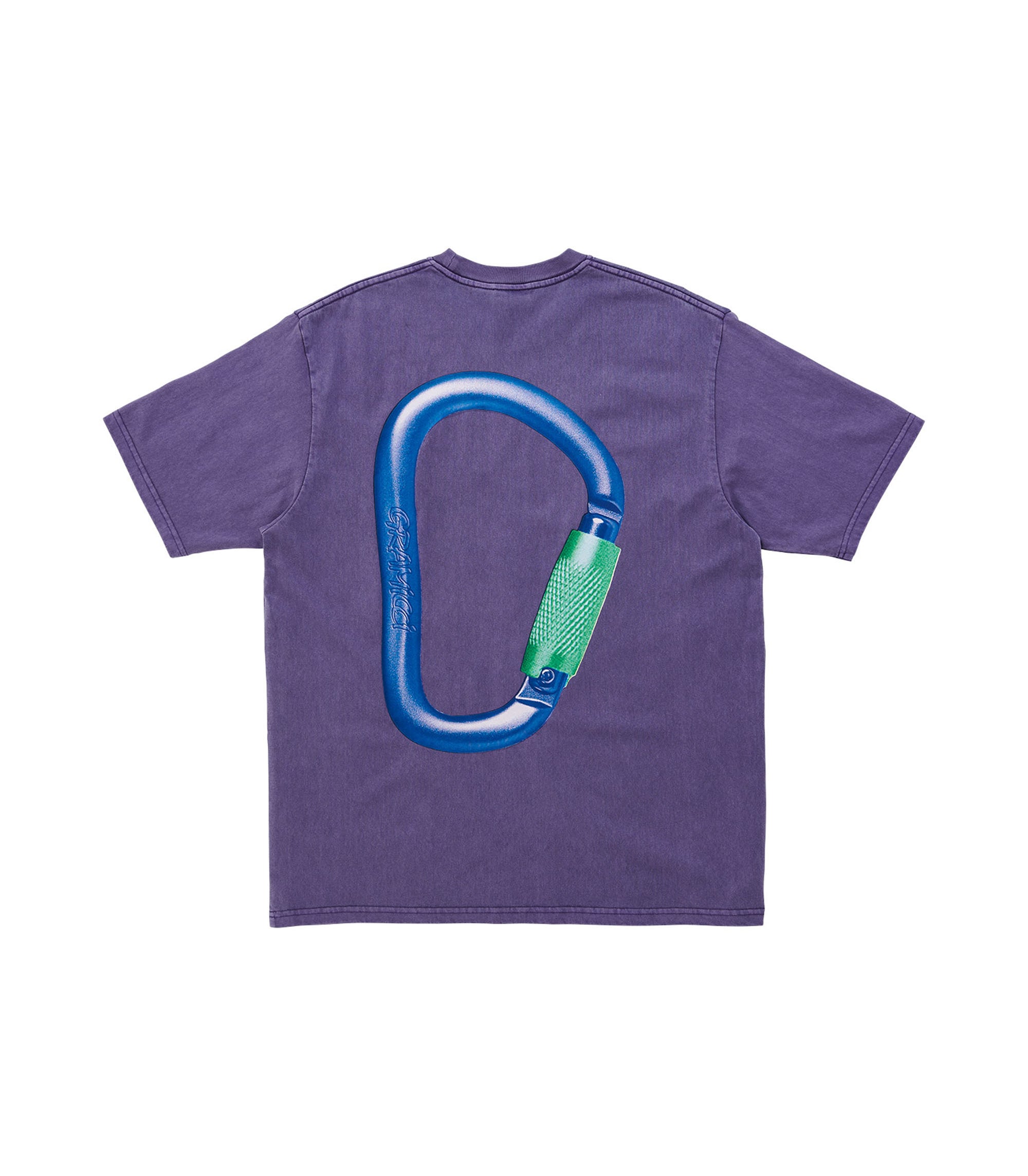Carabiner T-Shirt - Purple Pigment