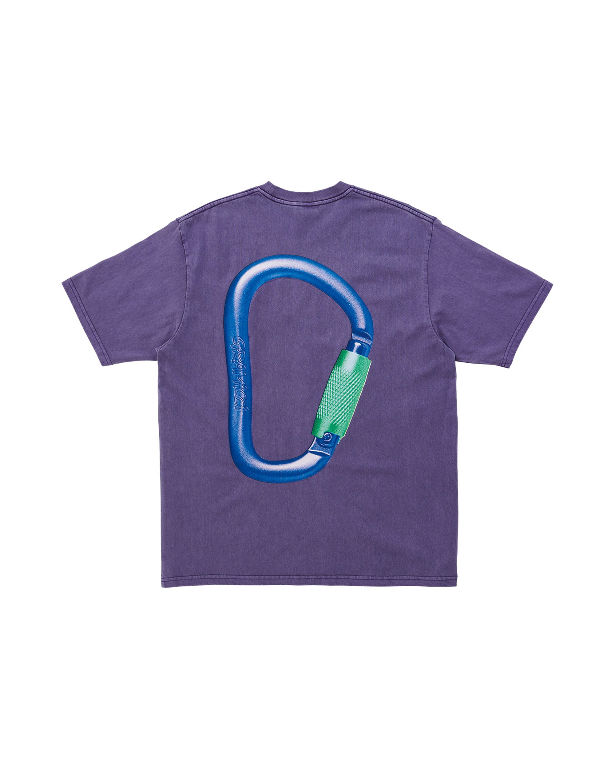 Carabiner T-Shirt - Purple Pigment