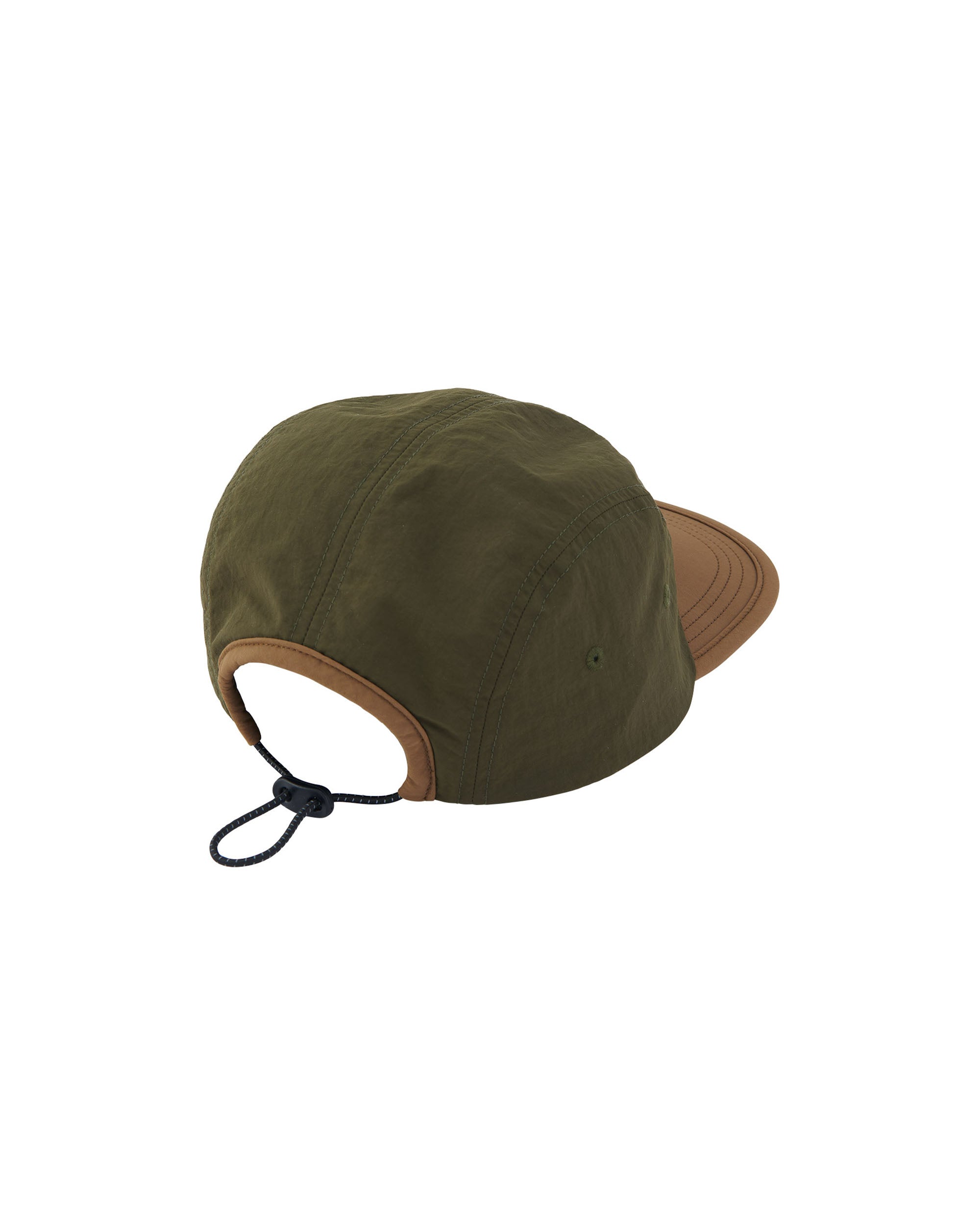 Nylon Cap - Deep Olive / Coyote