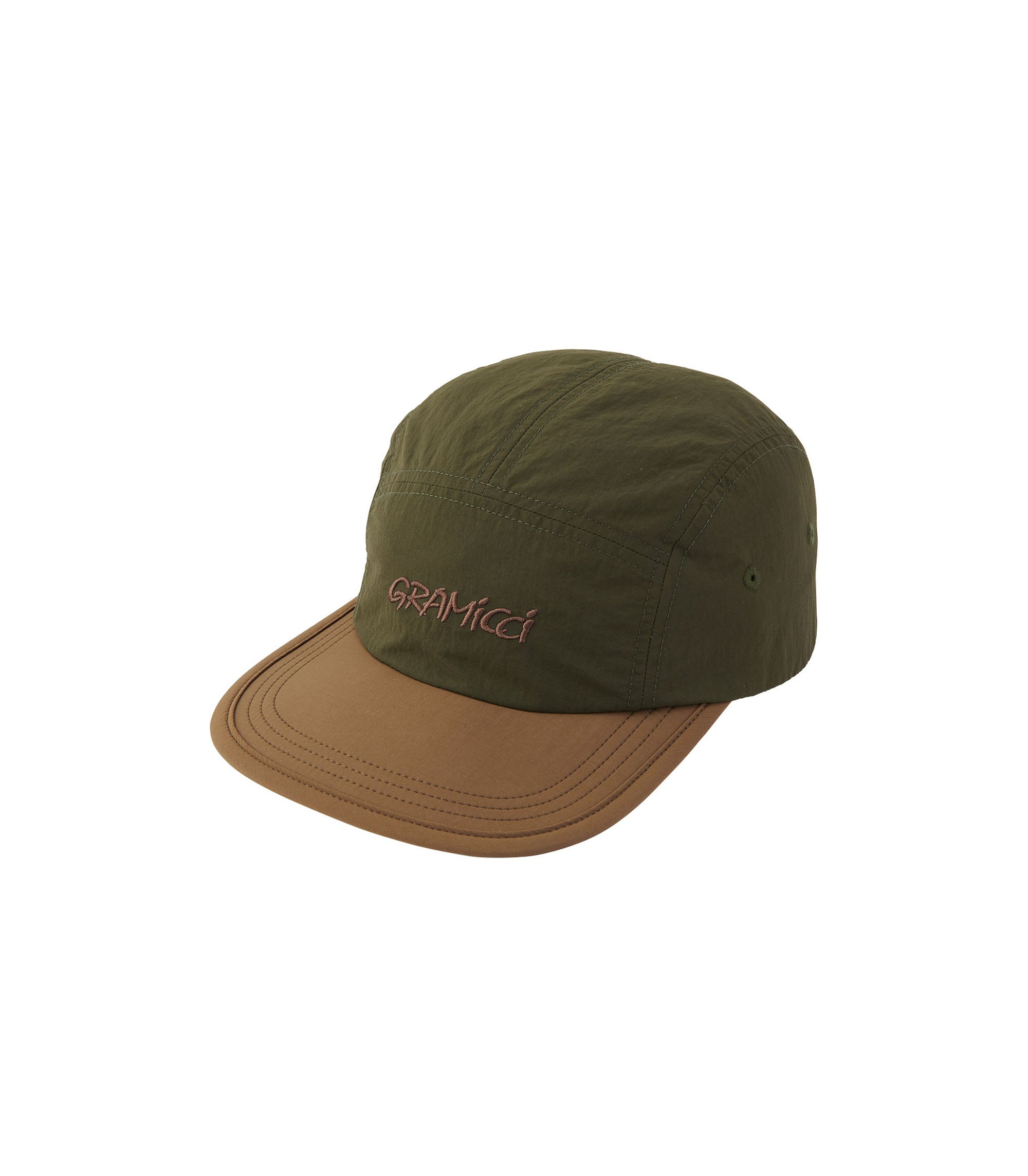 Nylon Cap - Deep Olive / Coyote