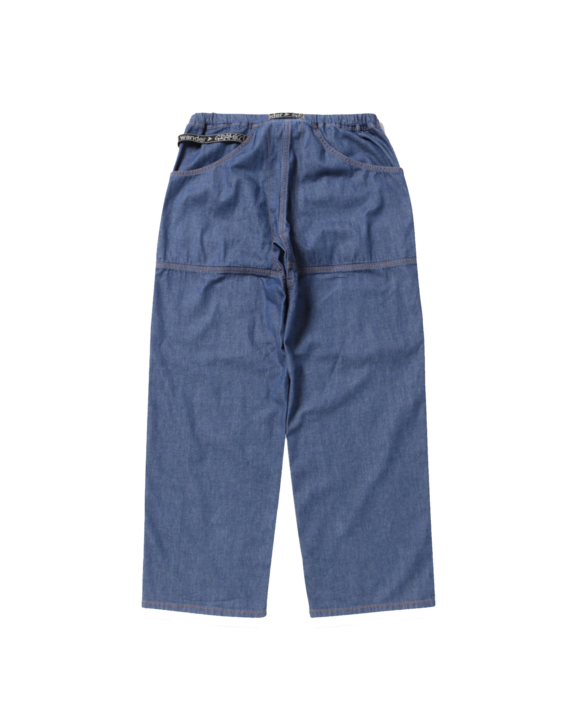 And Wander Denim Baggy Pant - Indigo