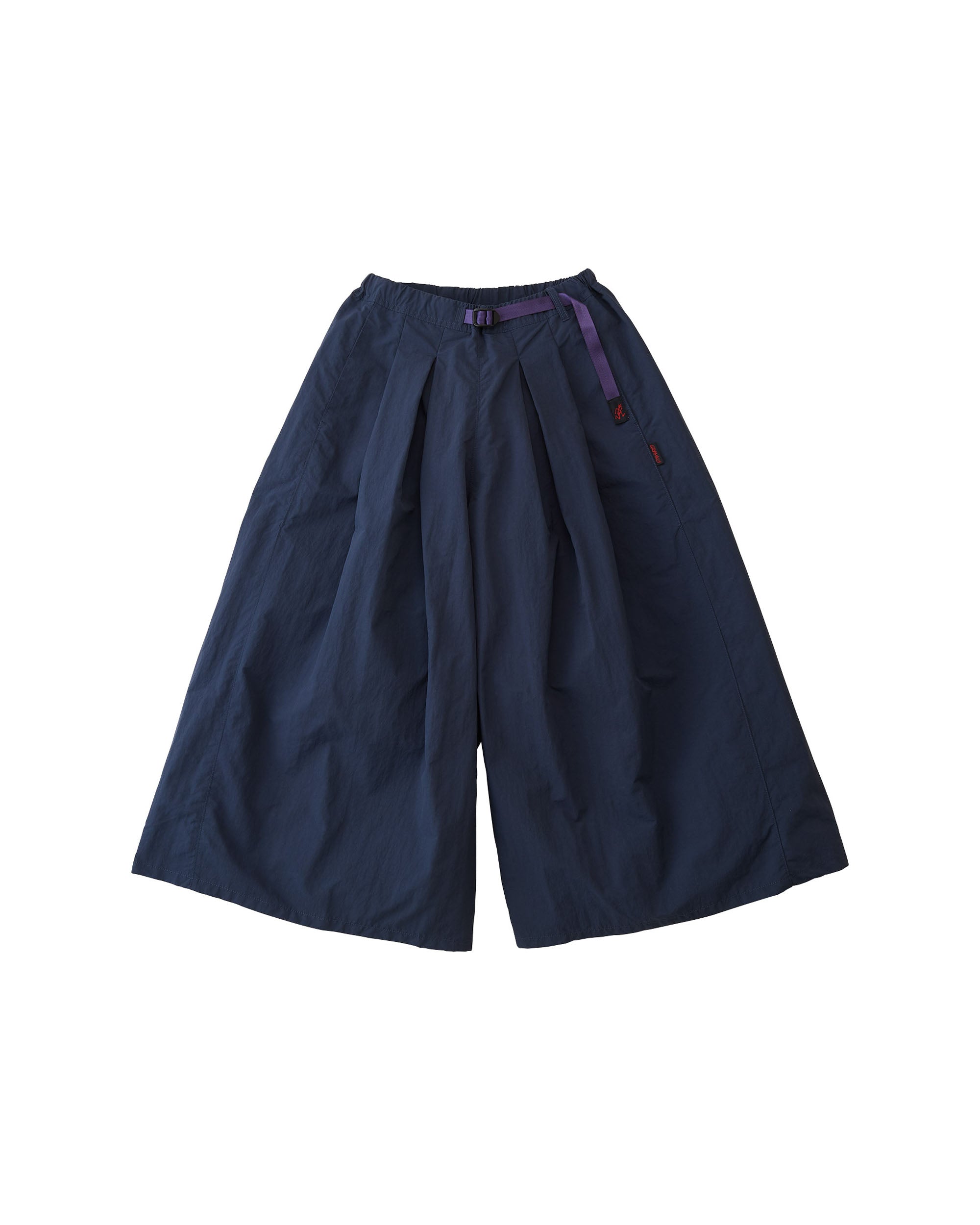 Nylon Flare Pant - Navy