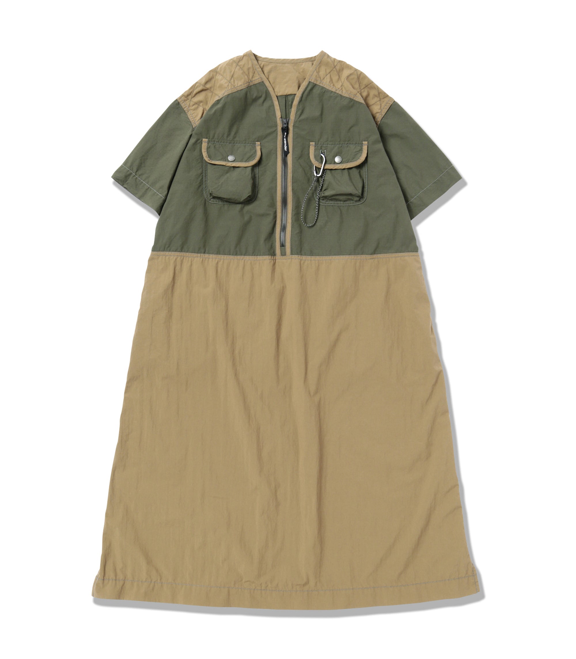 Womens Codura Rip Mix Dress - Khaki