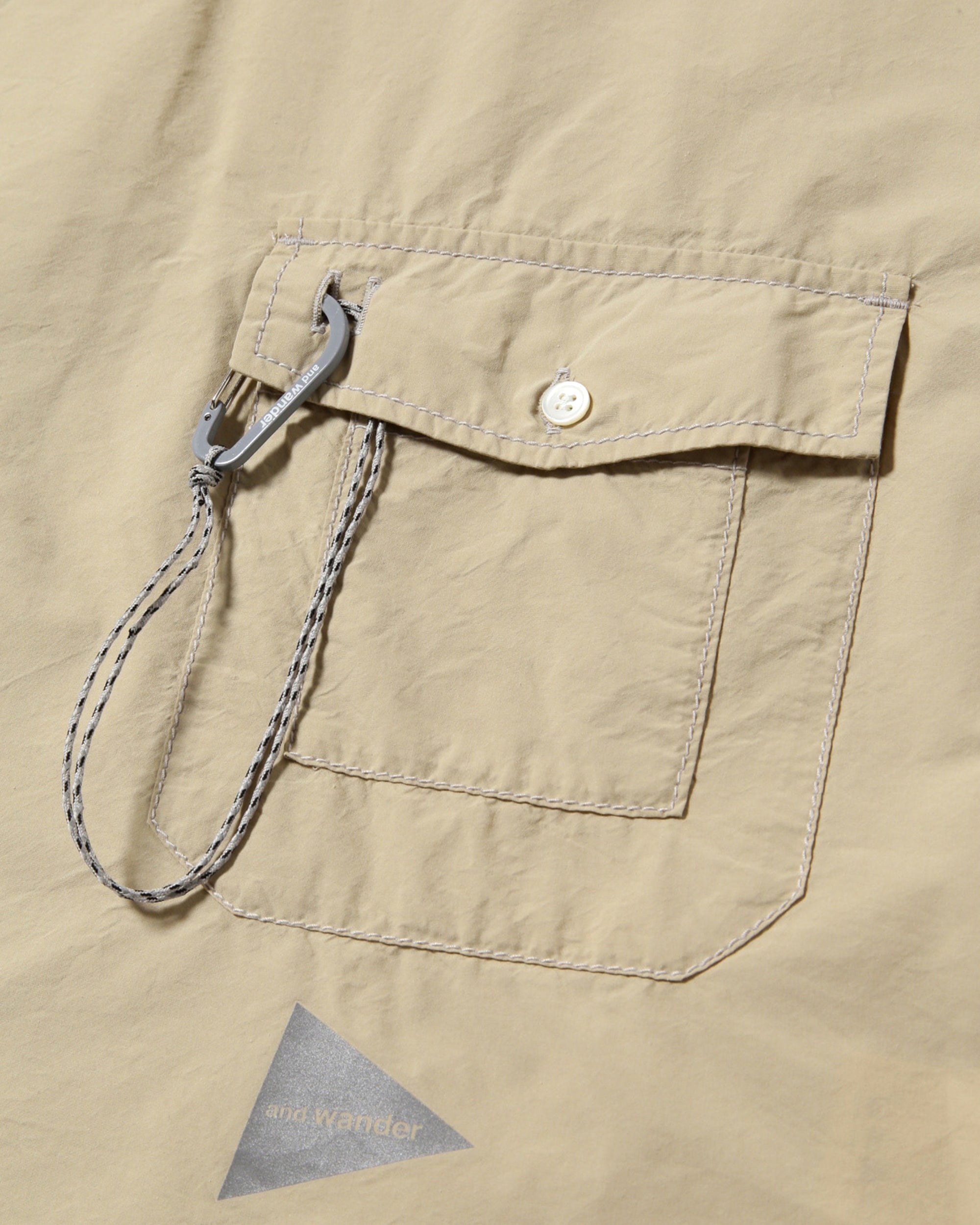 Womens Cordura Typewriter Pullover - Beige