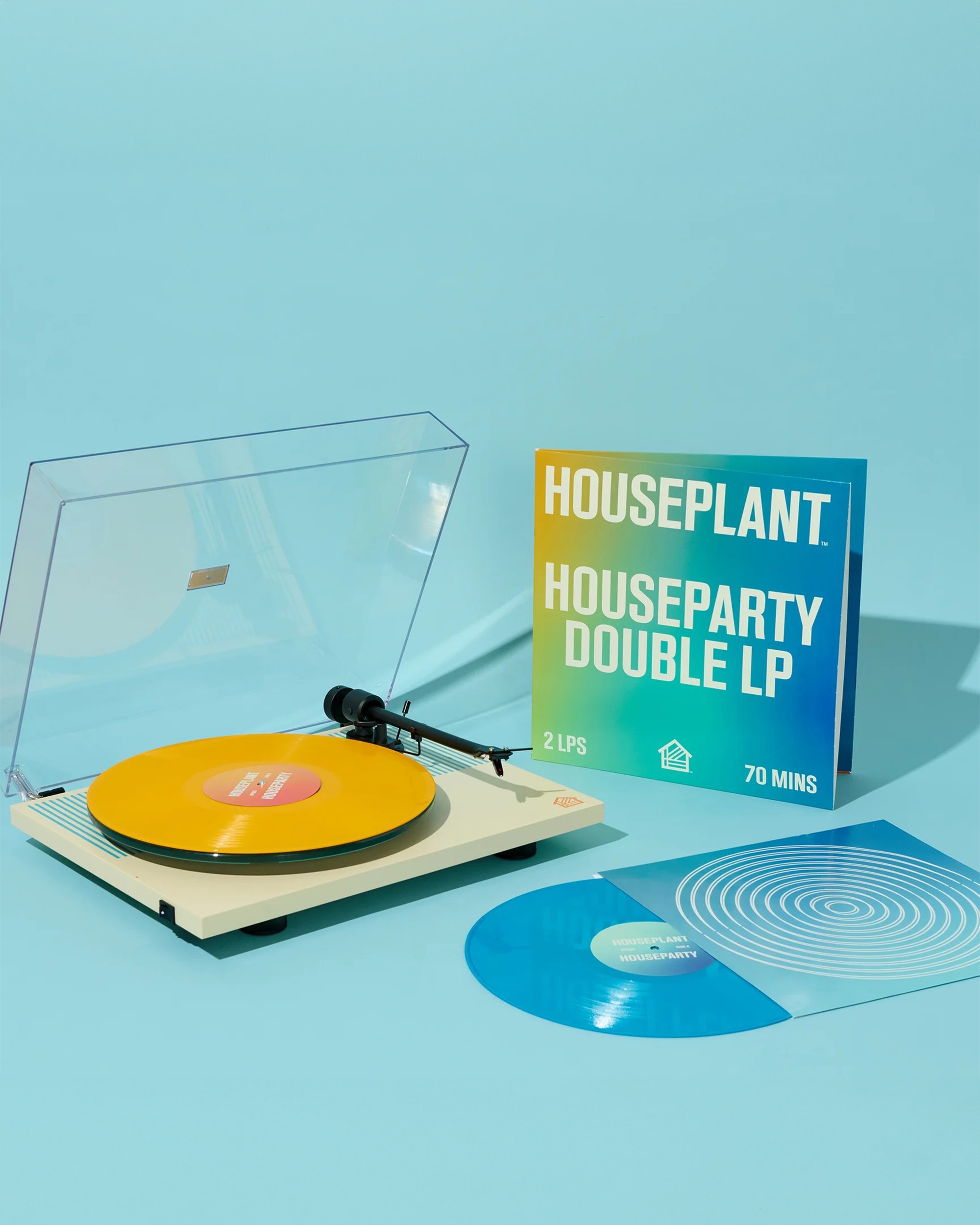 Vinyl Party Album - Blue