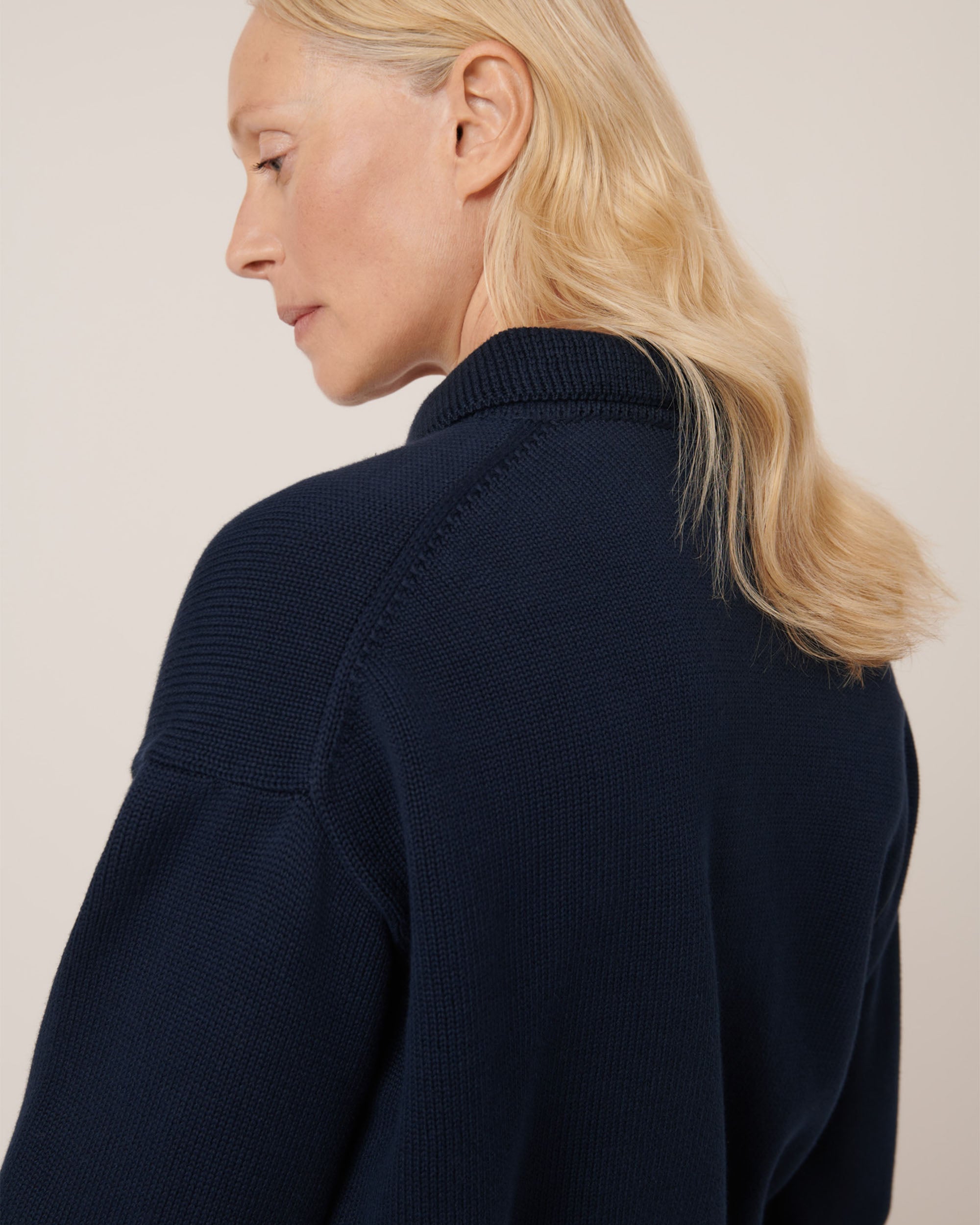 Utility Cardigan - Indigo