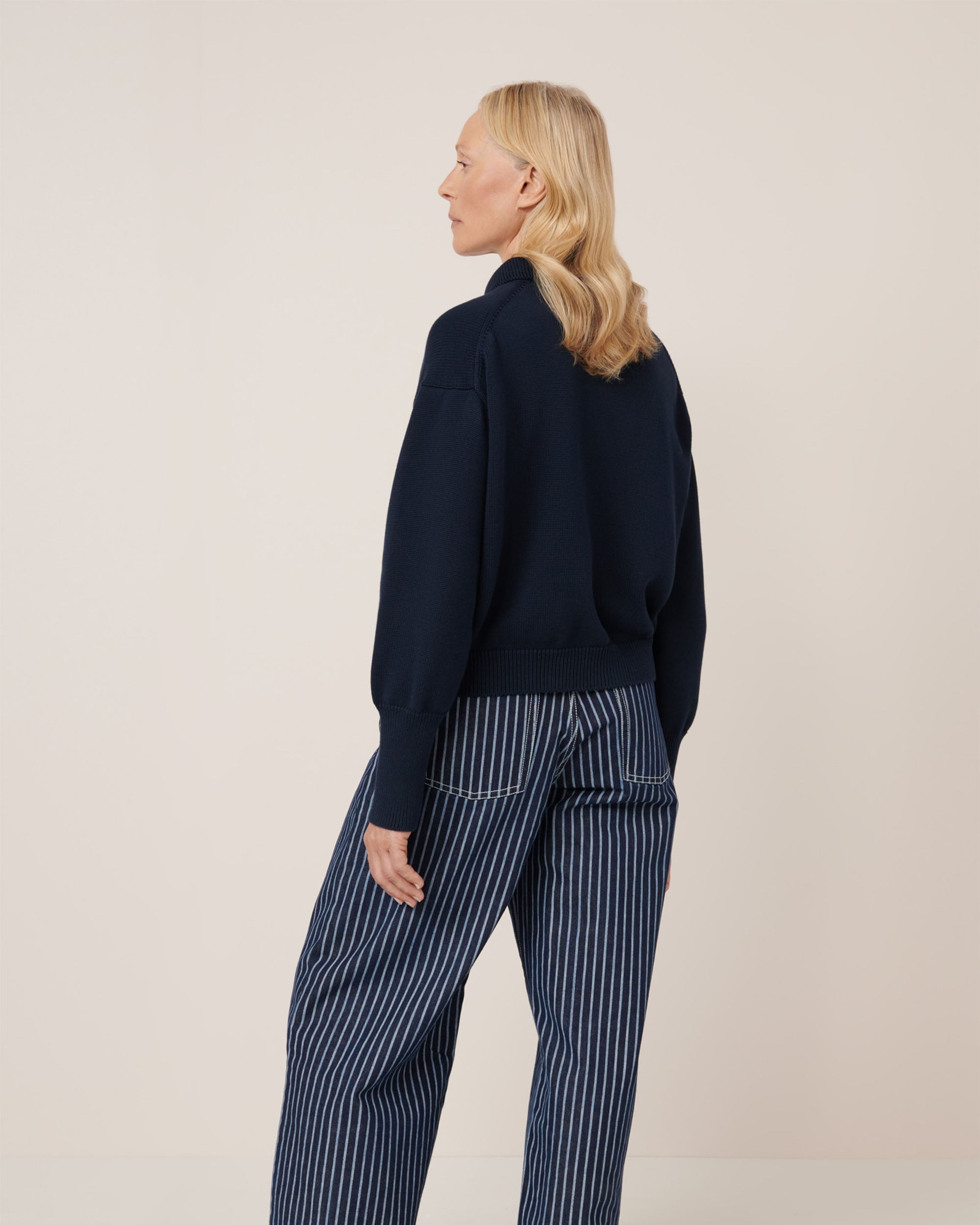 Utility Cardigan - Indigo