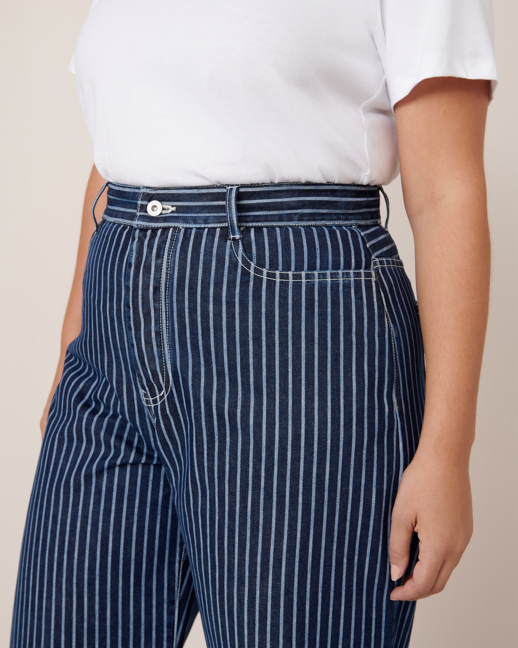 Sailor Jeans - Chalk Stripe