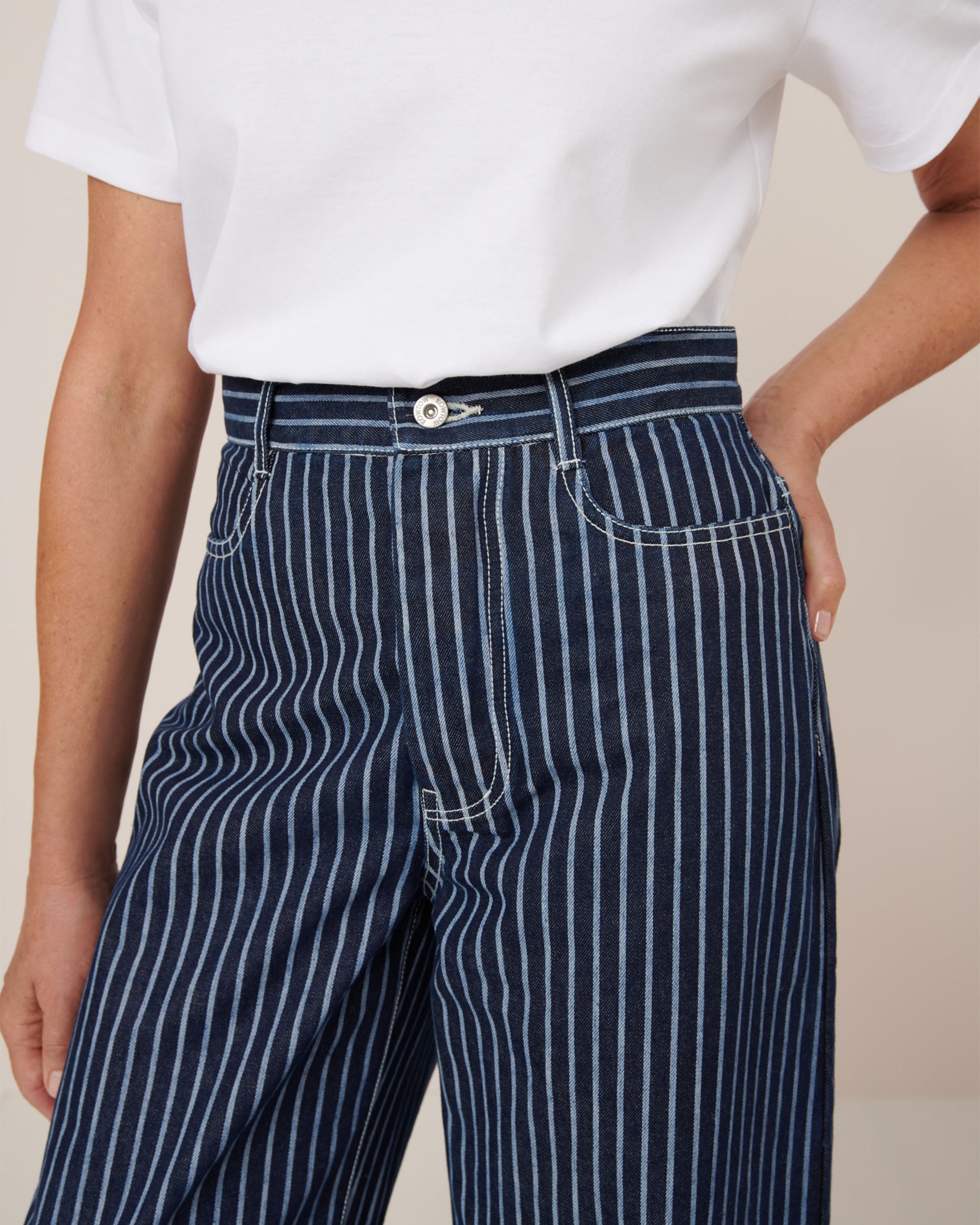 Sailor Jeans - Chalk Stripe
