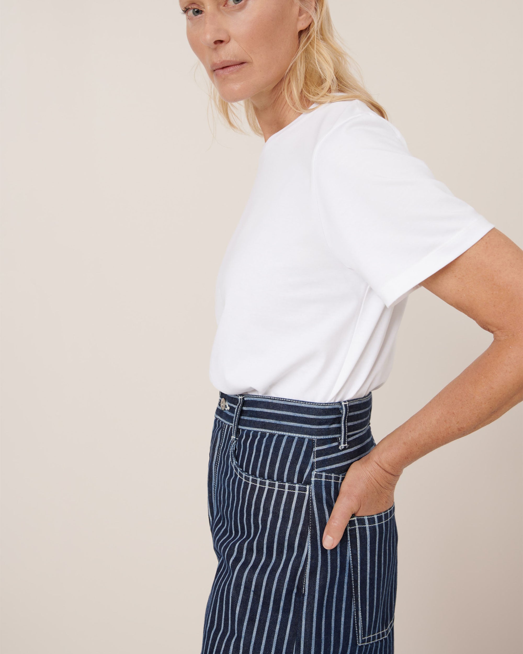 Sailor Jeans - Chalk Stripe
