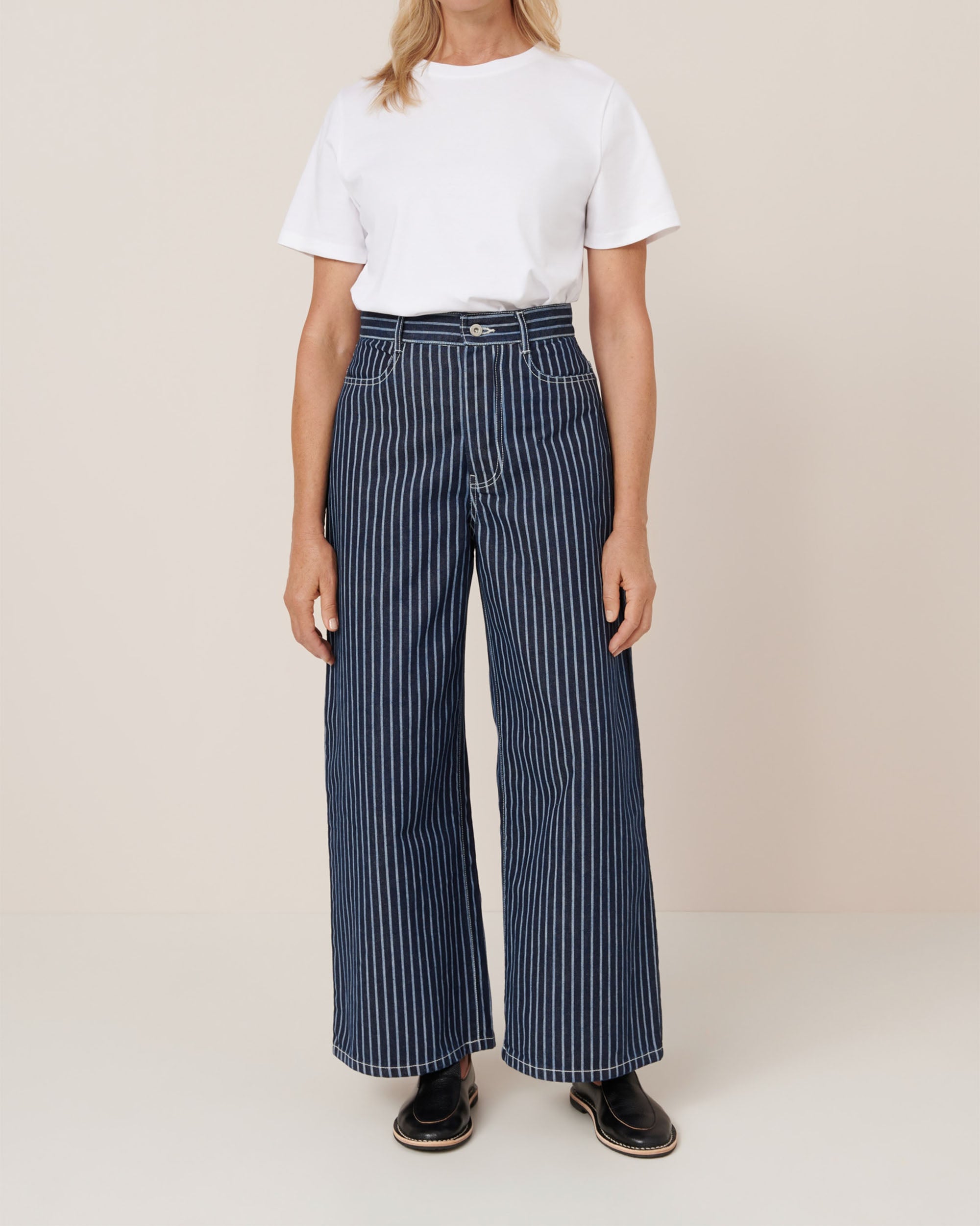 Sailor Jeans - Chalk Stripe