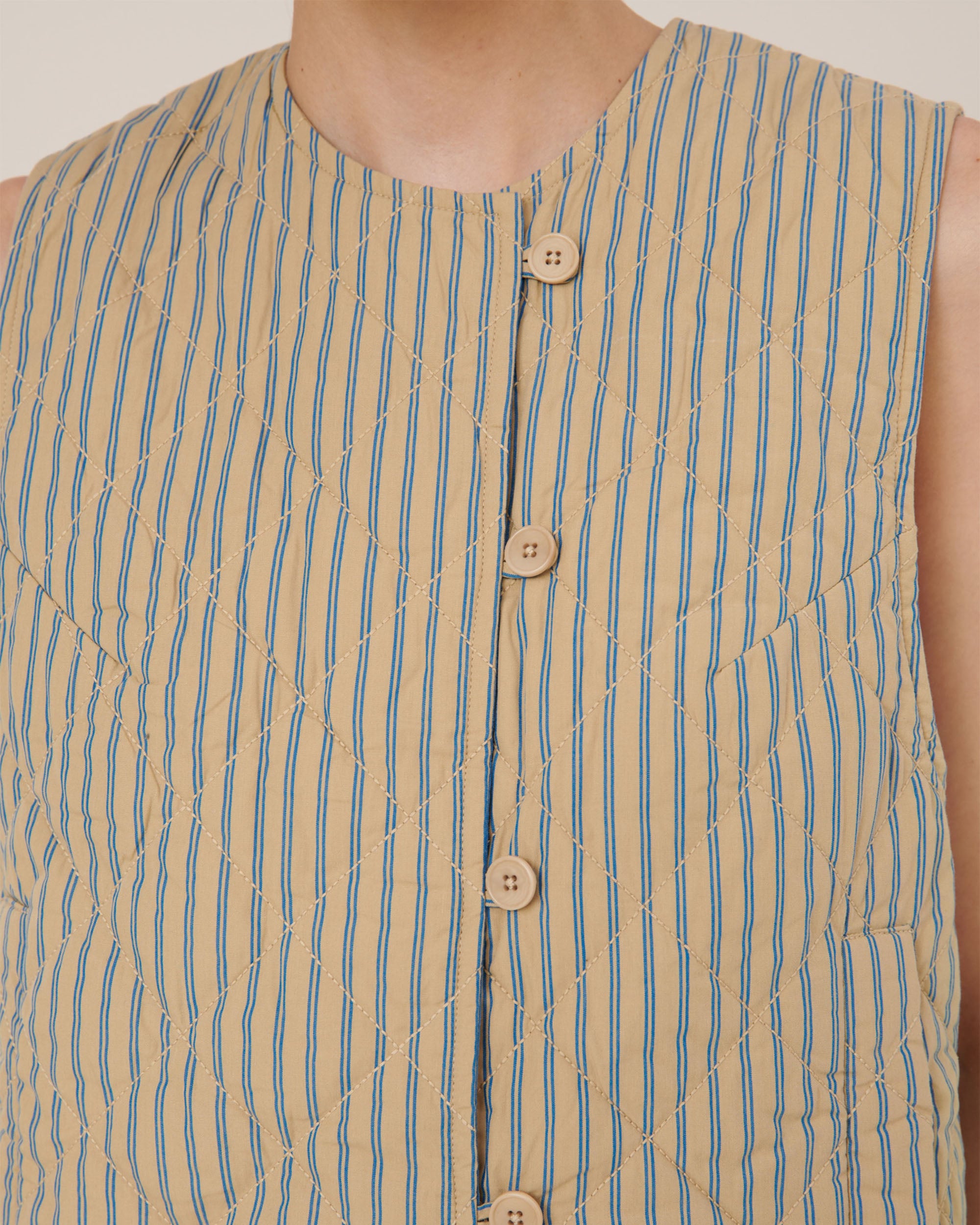 Axis Vest - Double Pinstripe