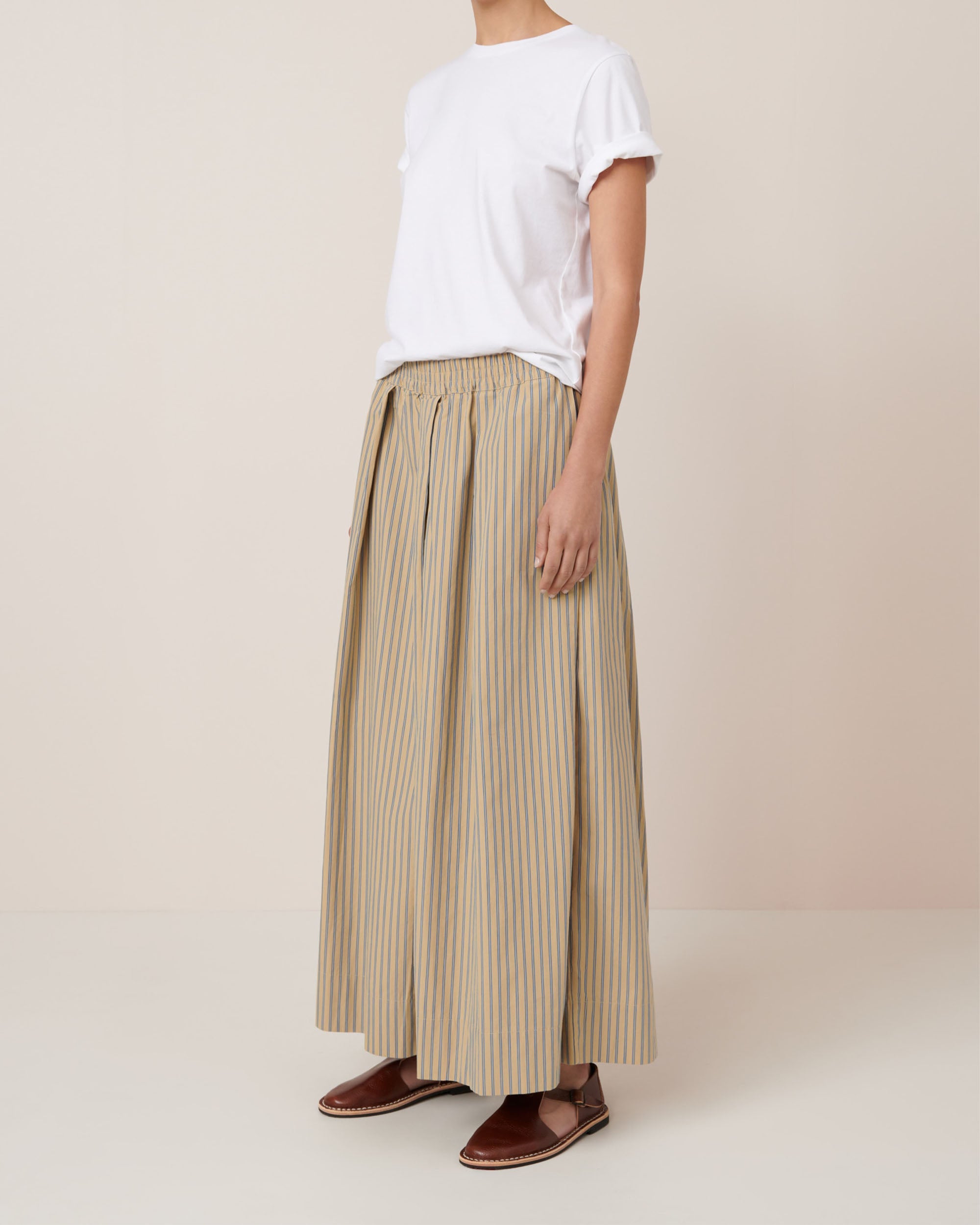 Athena Pant - Double Pinstripe