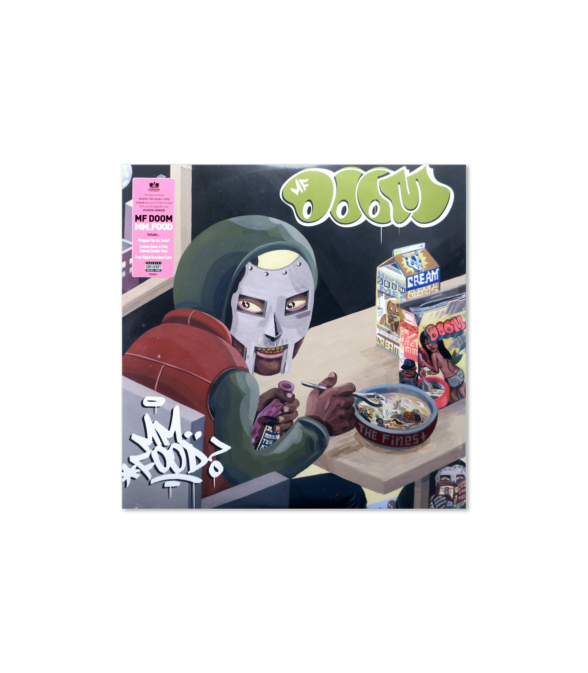 Mm..Food (Green & Pink Vinyl)