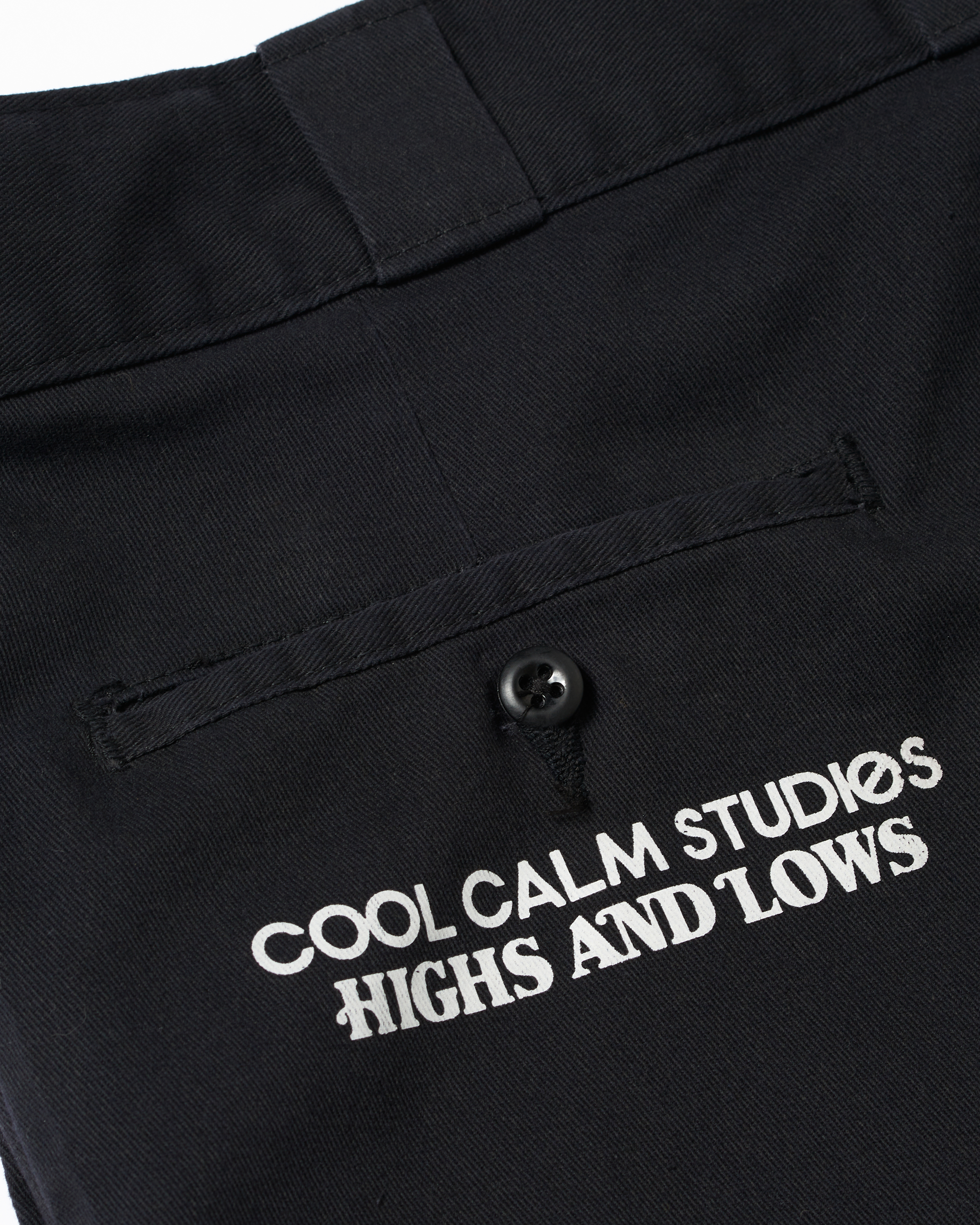 Cool Calm Studios Downpour Washed Pant - Vintage Black