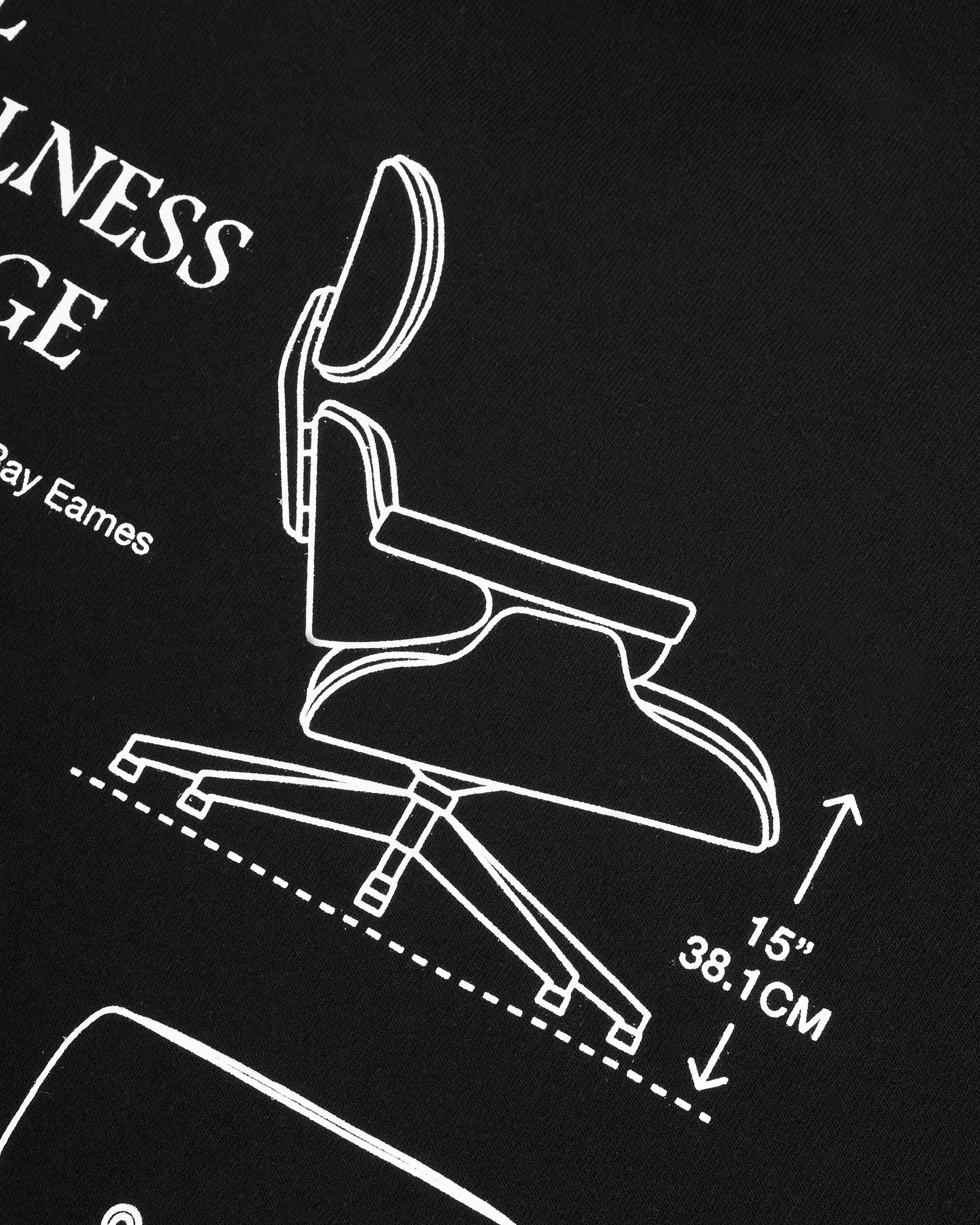 HAL WELLNESS LOUNGE T-SHIRT BLACK