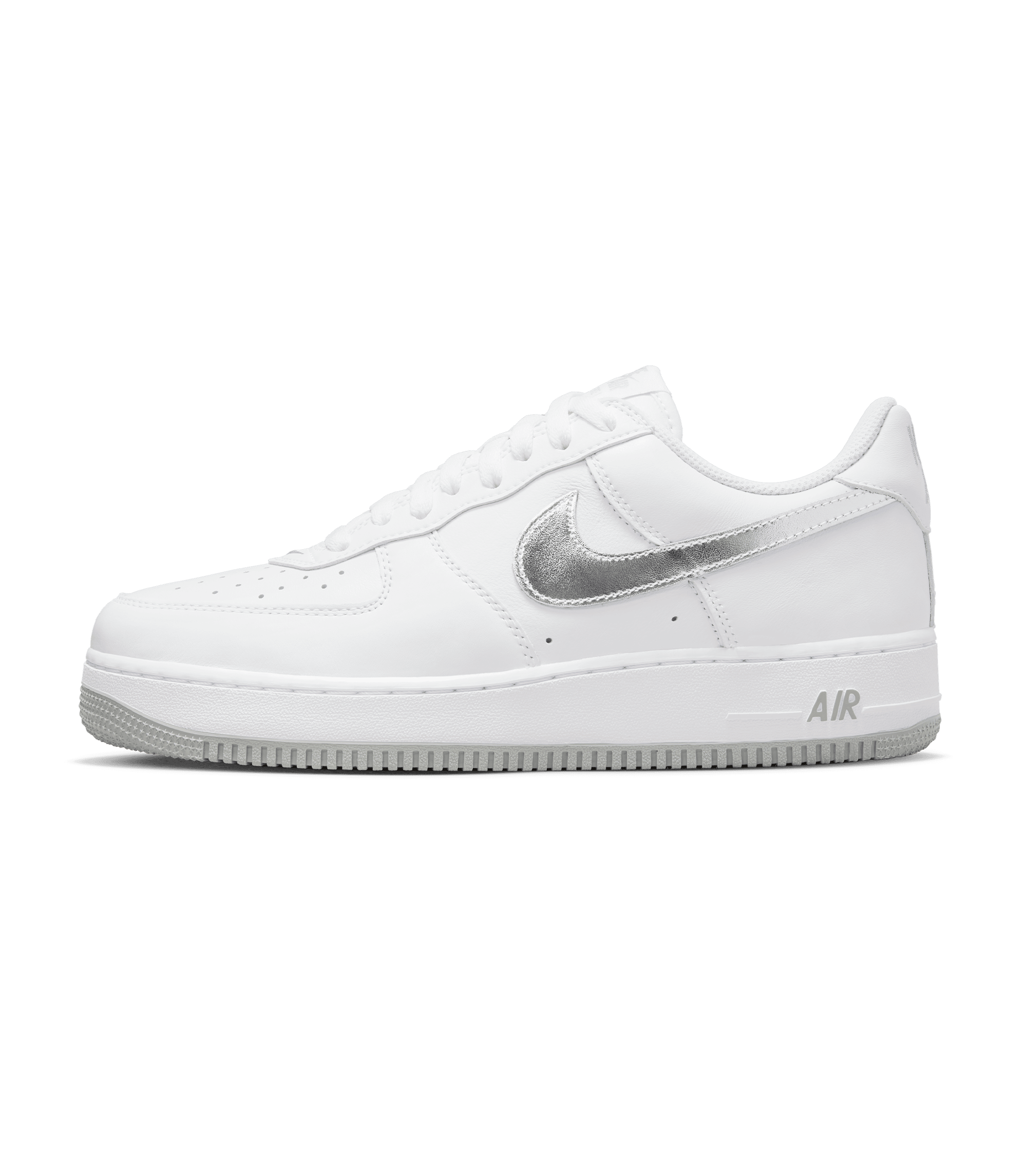 Air Force 1 Low Retro - White / Metallic Silver / Metallic Gold