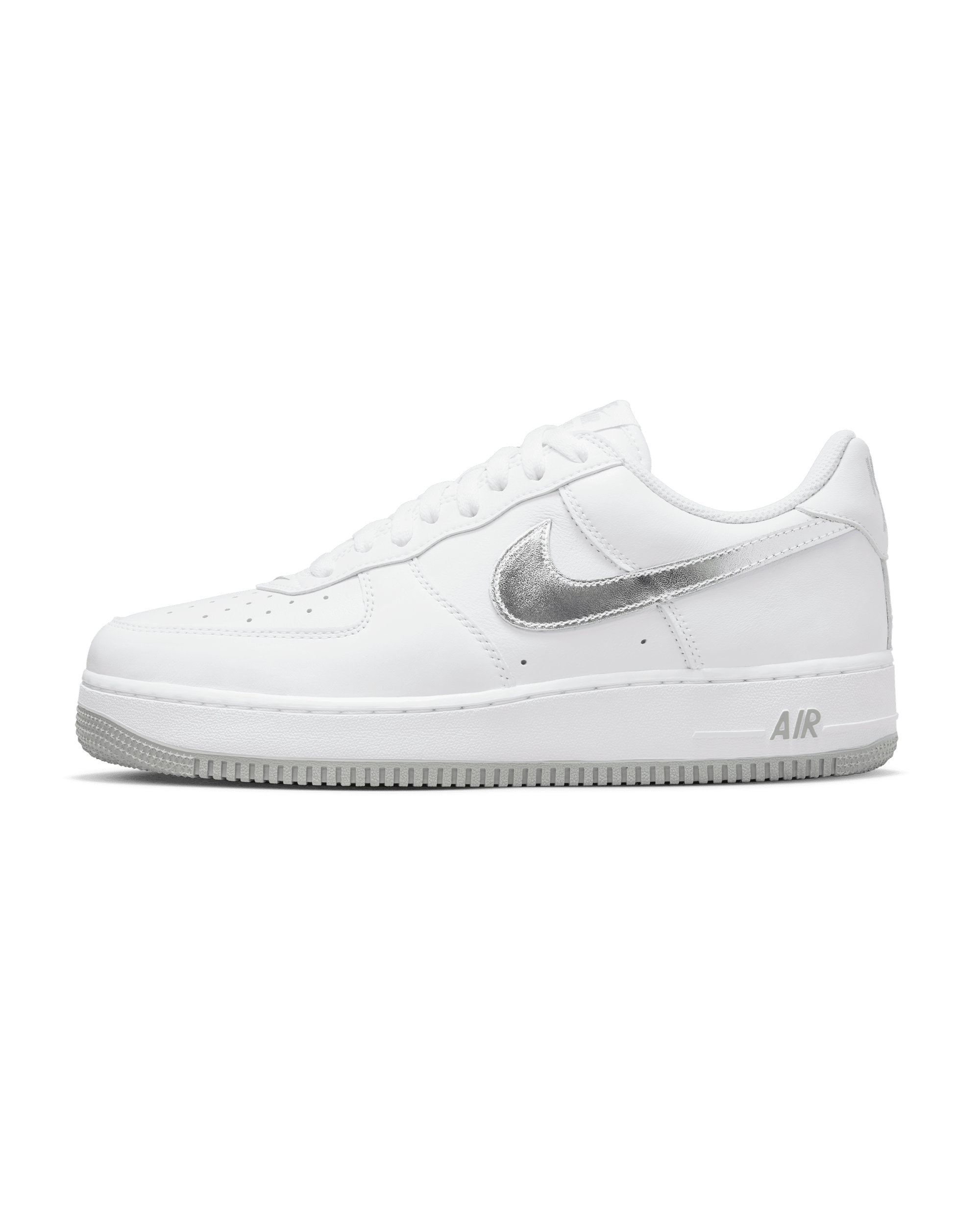 Air Force 1 Low Retro - White / Metallic Silver / Metallic Gold