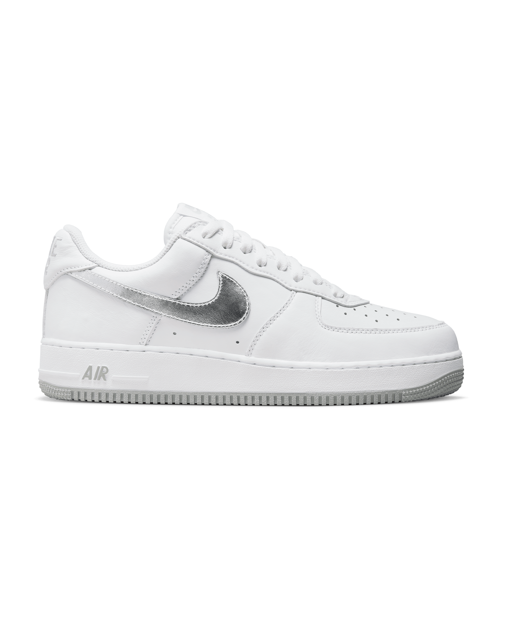 Air Force 1 Low Retro - White / Metallic Silver / Metallic Gold