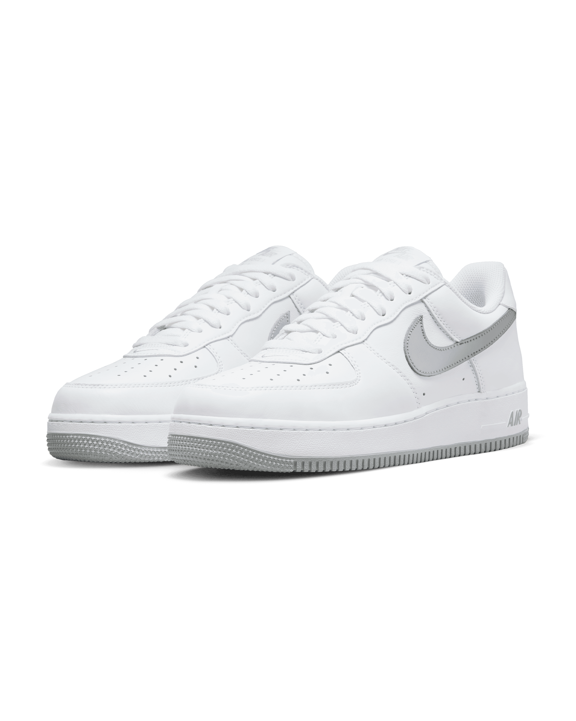 Air Force 1 Low Retro - White / Metallic Silver / Metallic Gold