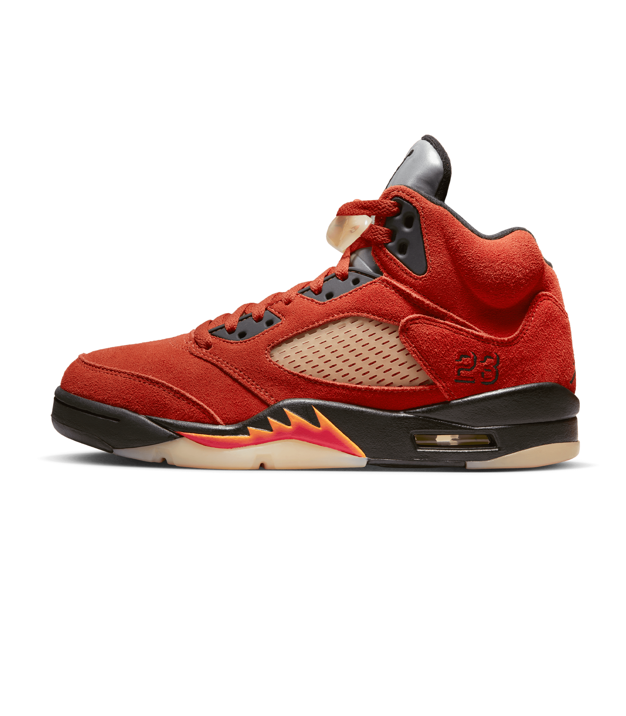 Womens Air Jordan 5 Retro - Martian Sunrise / Black Fire / Red Muslin