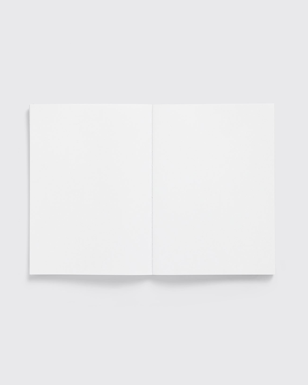 Blank Page Notebook - Grey