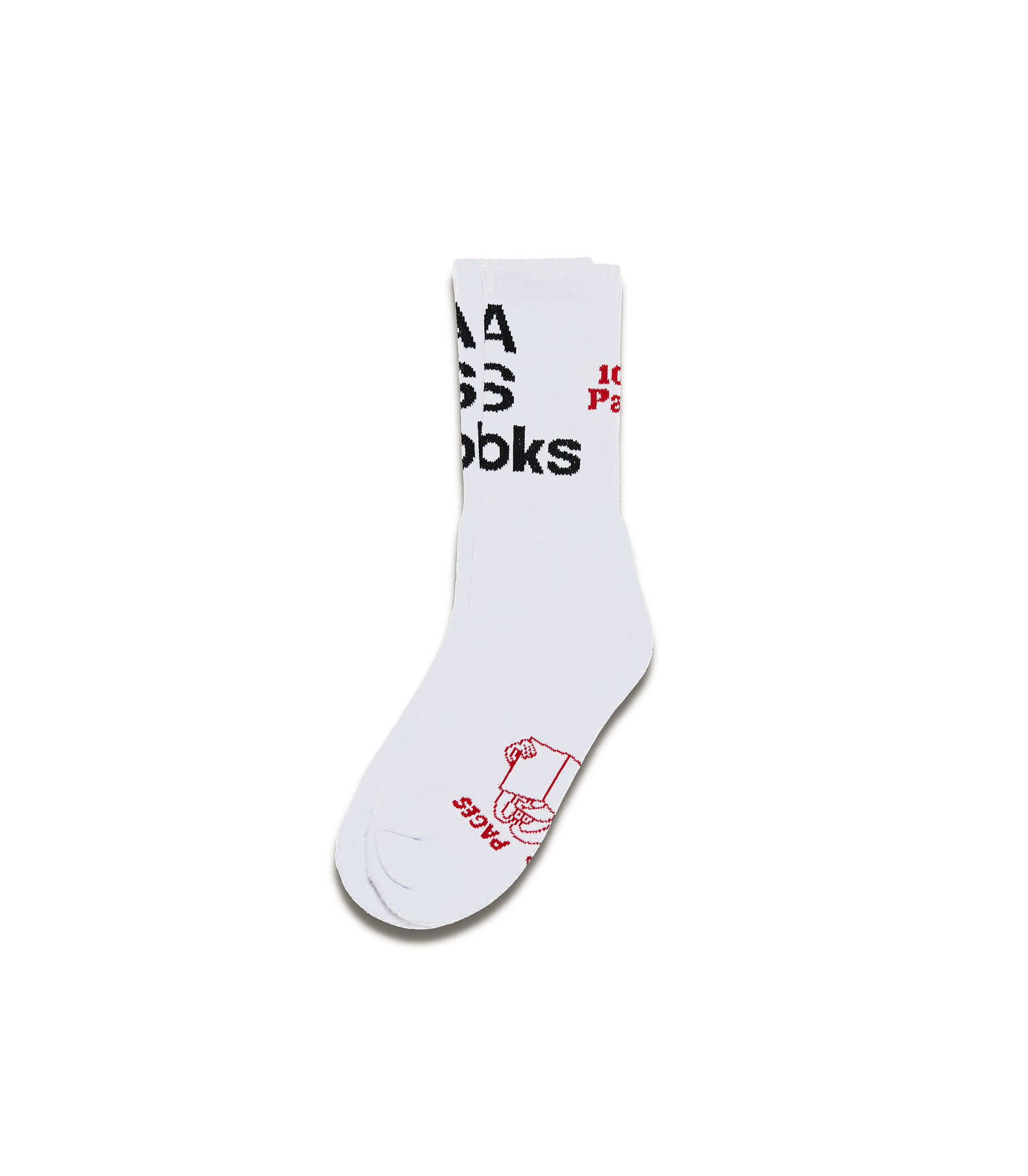 Actual Source Books Socks - White