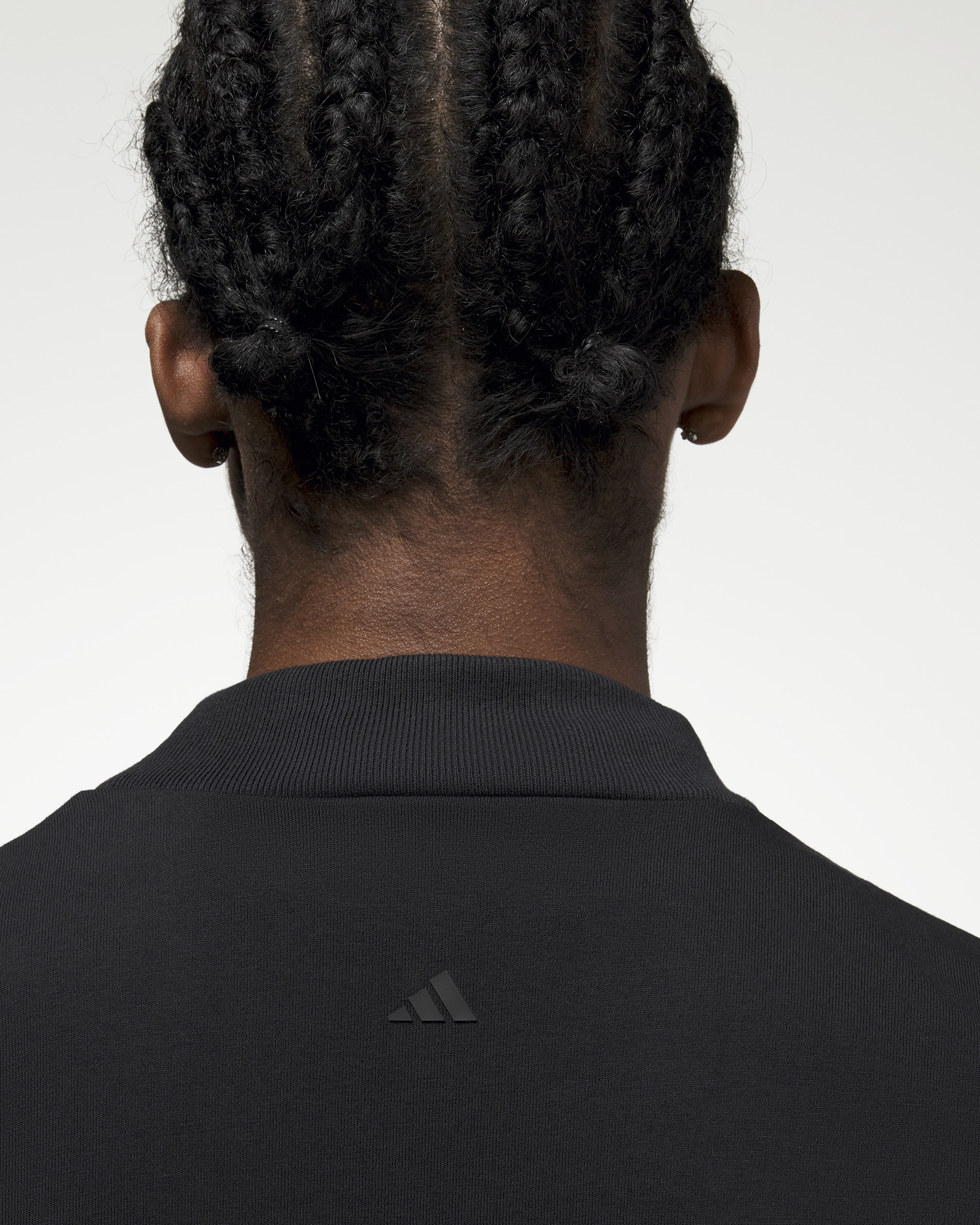 Mockneck T-shirt - Black