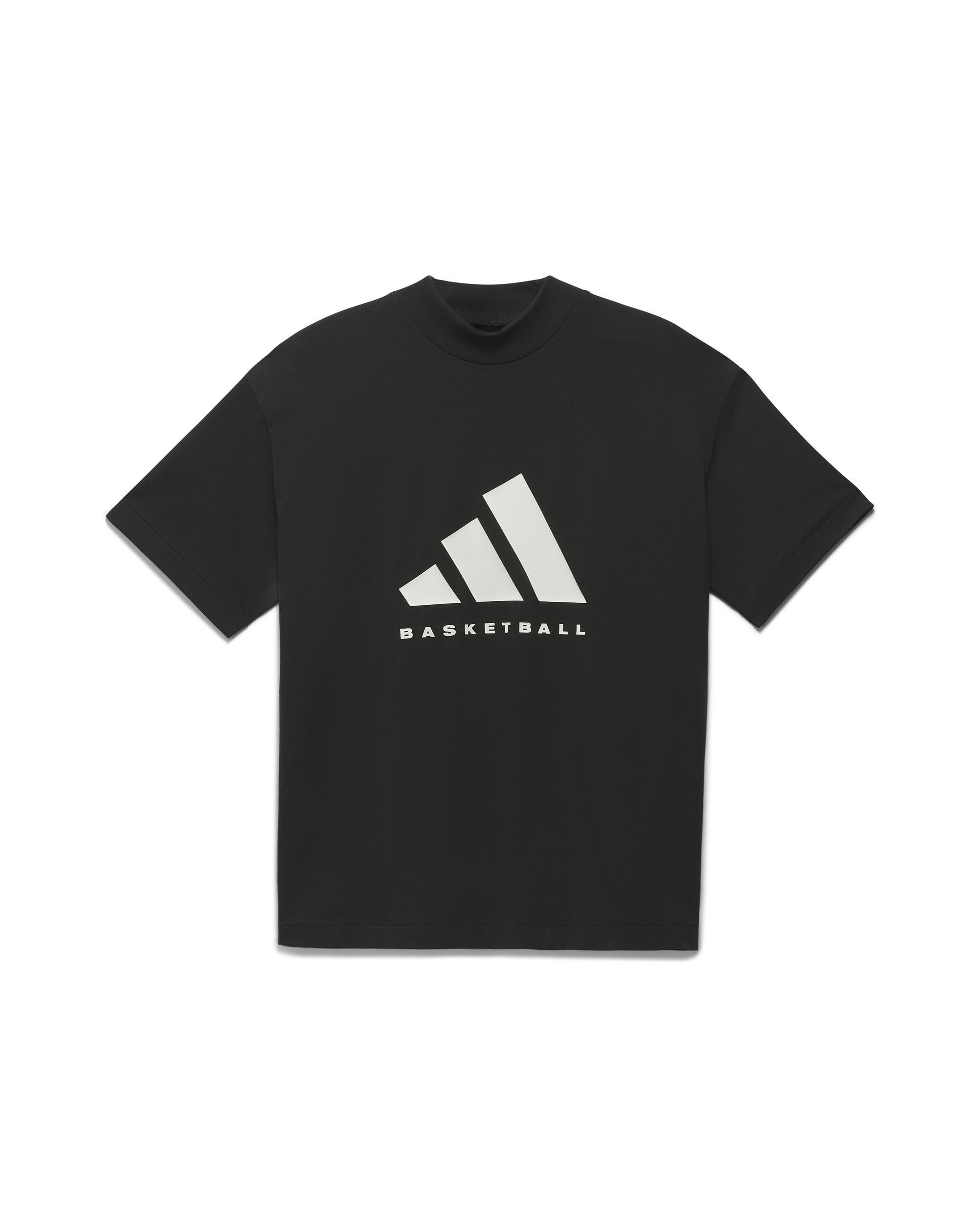 Mockneck T-shirt - Black