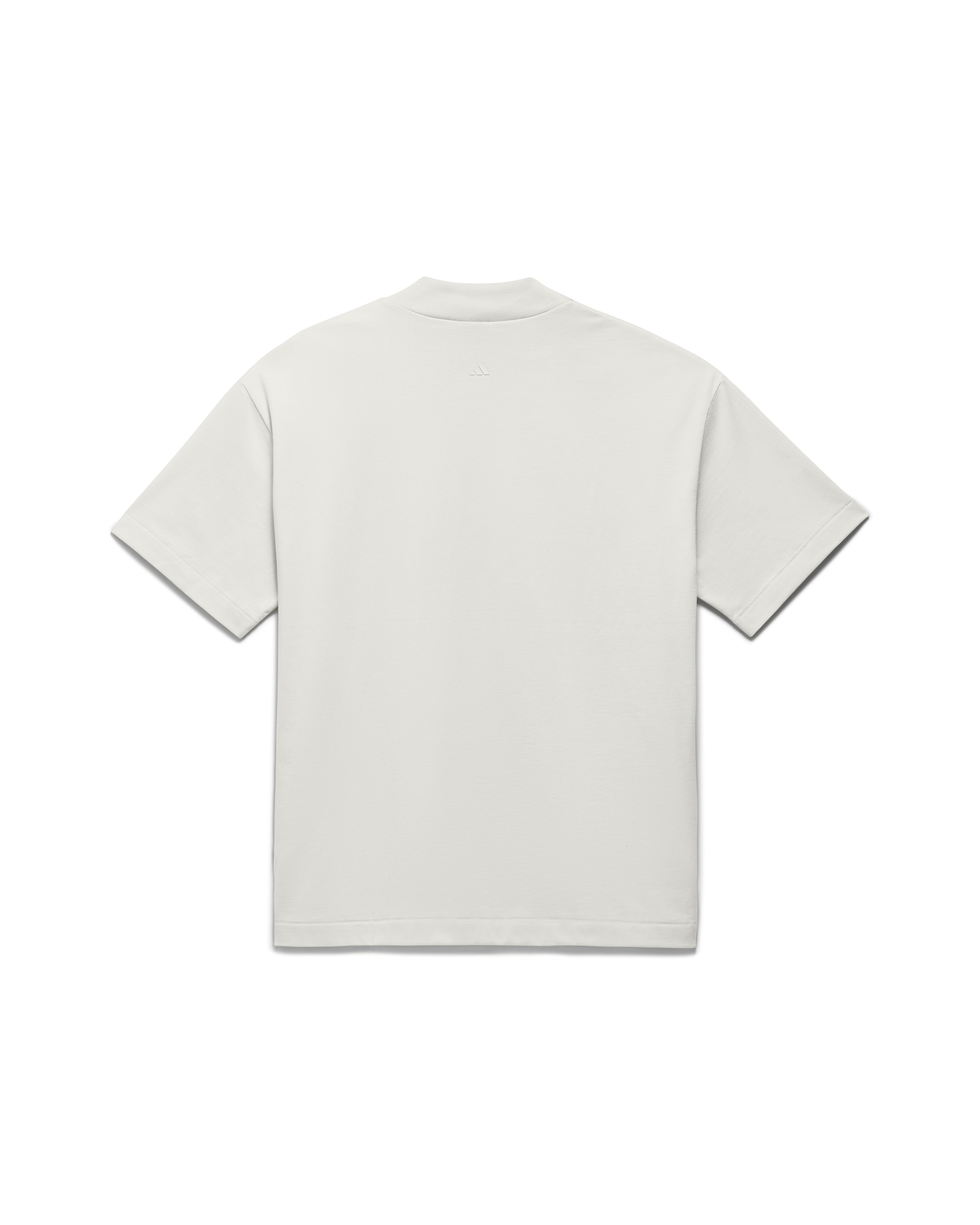 Mockneck T-shirt - Aluminium