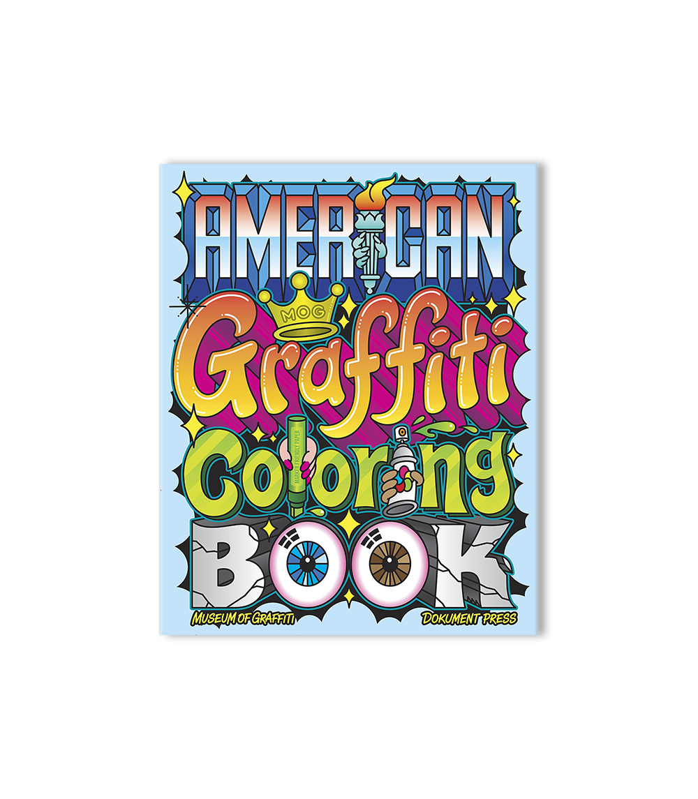 American Graffiti Colouring Book