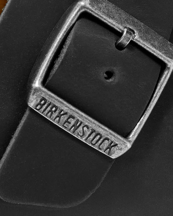 Boston - Black Oiled Leather