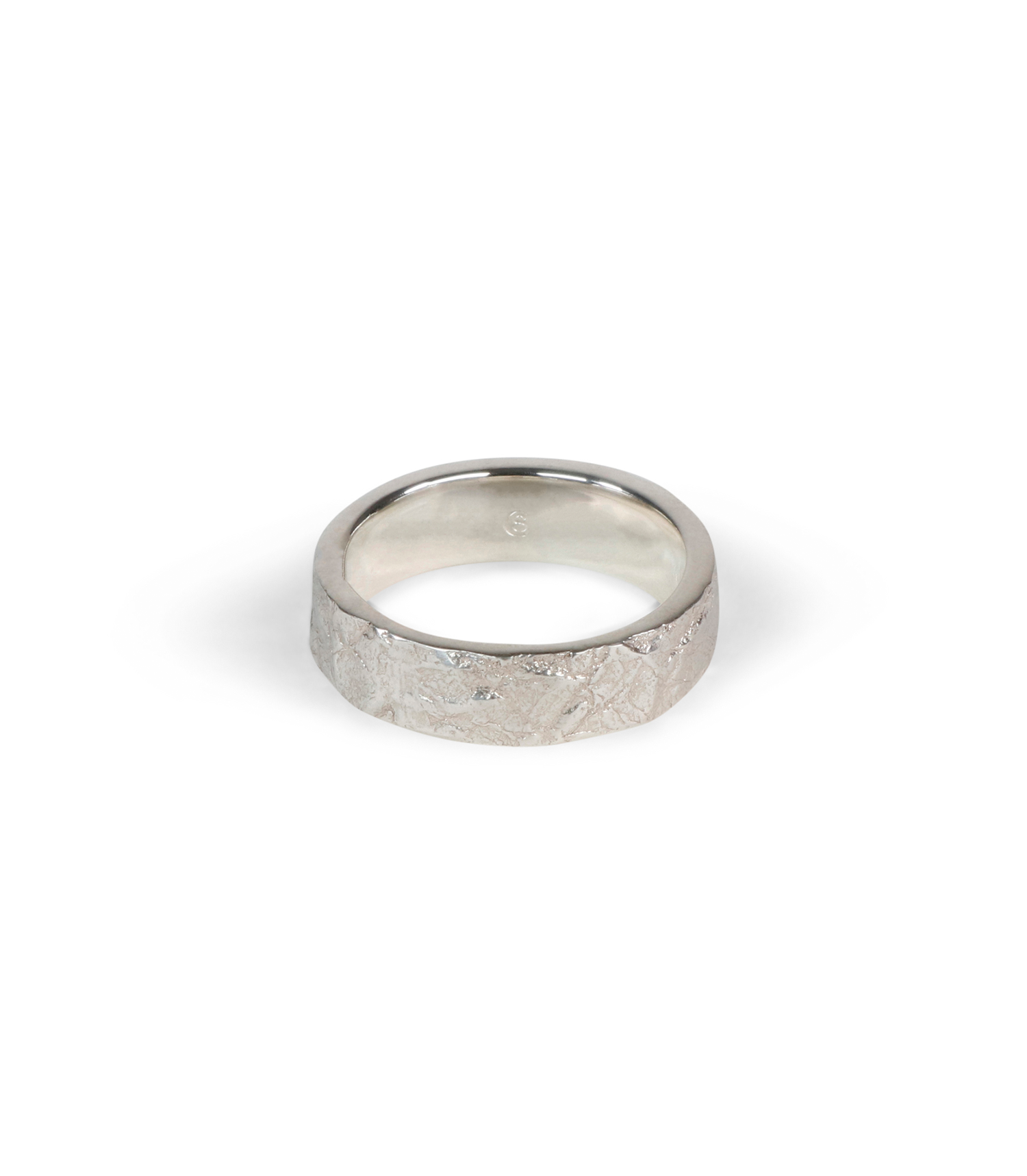Crumpled Ring - 925 Sterling Silver