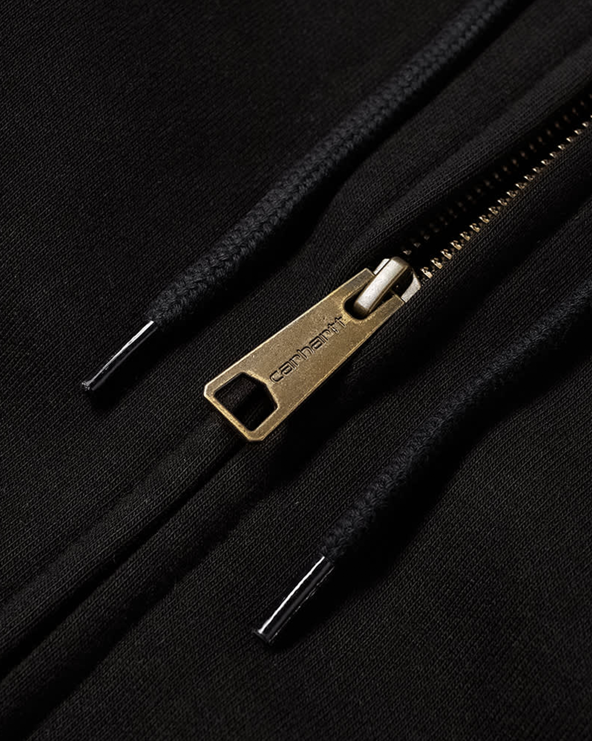 Chase Hooded Jacket - Black / Gold