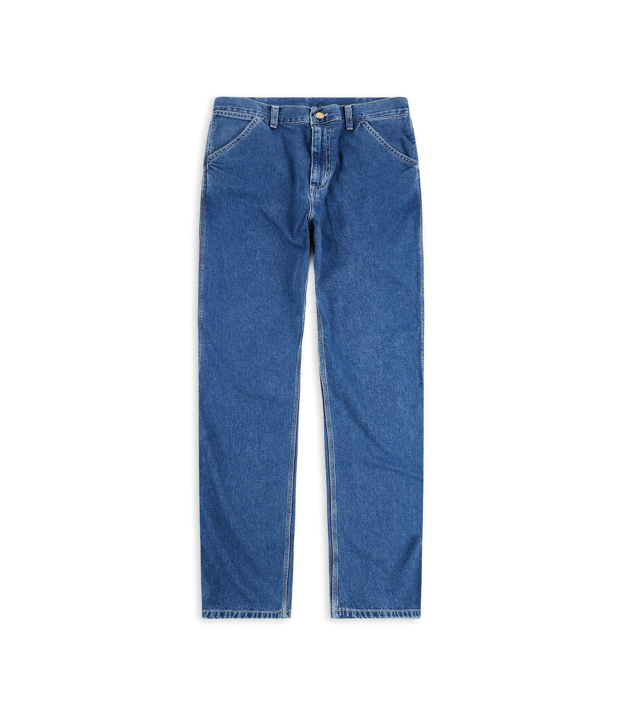 Simple Work Pant - Stone Washed Blue