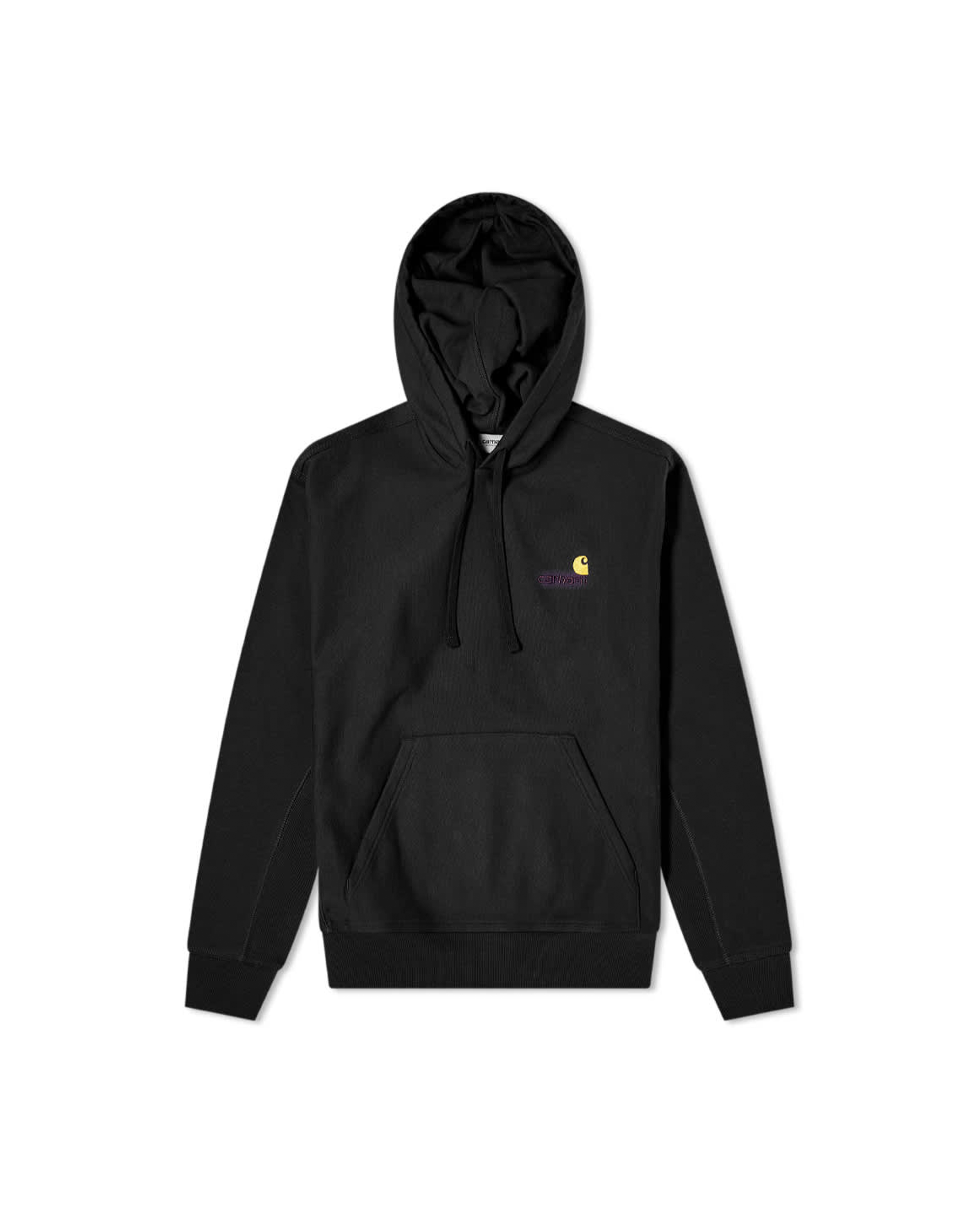 American Script Hooded Sweatshirt - Black