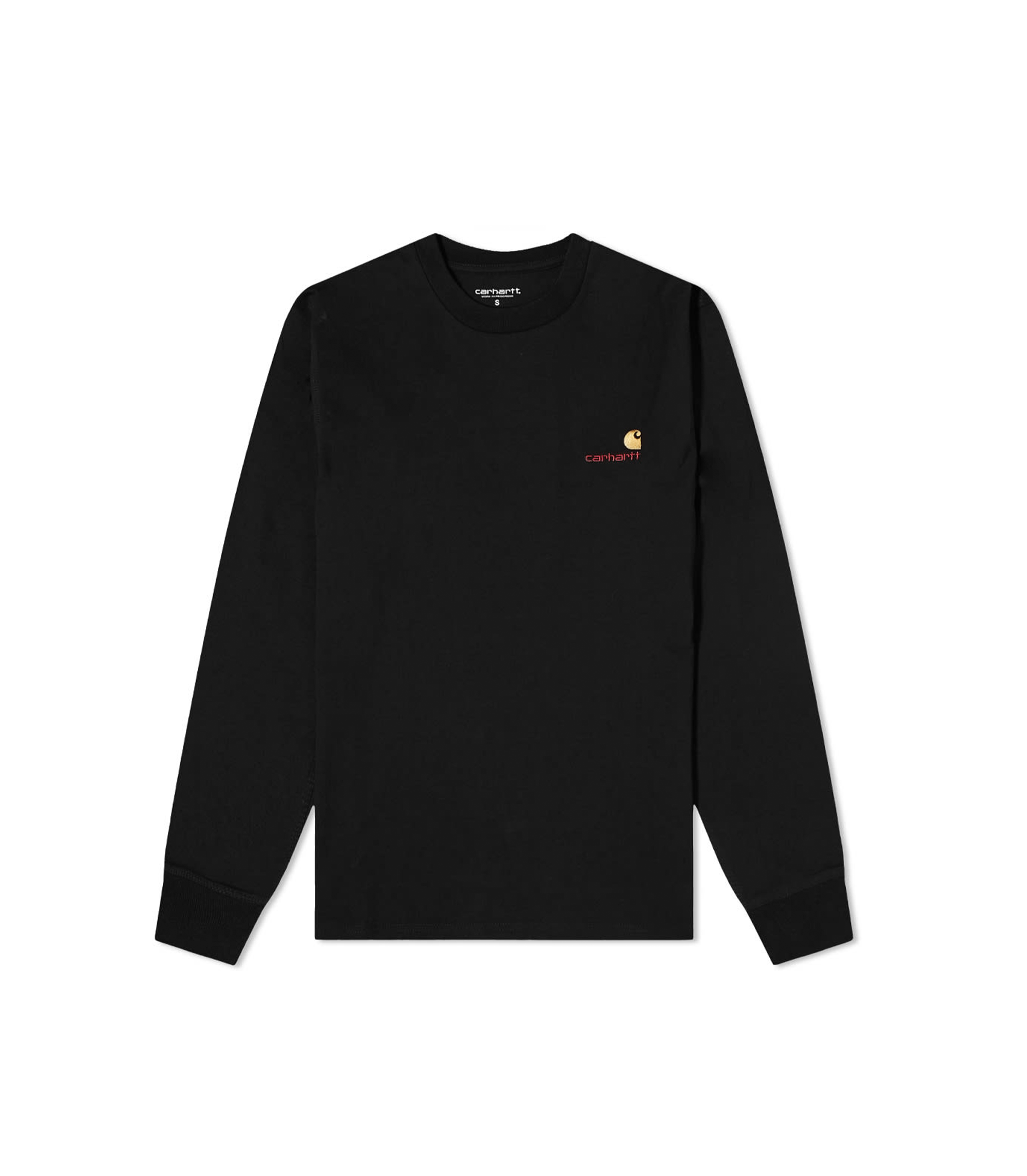 American Script L/S T-shirt - Black