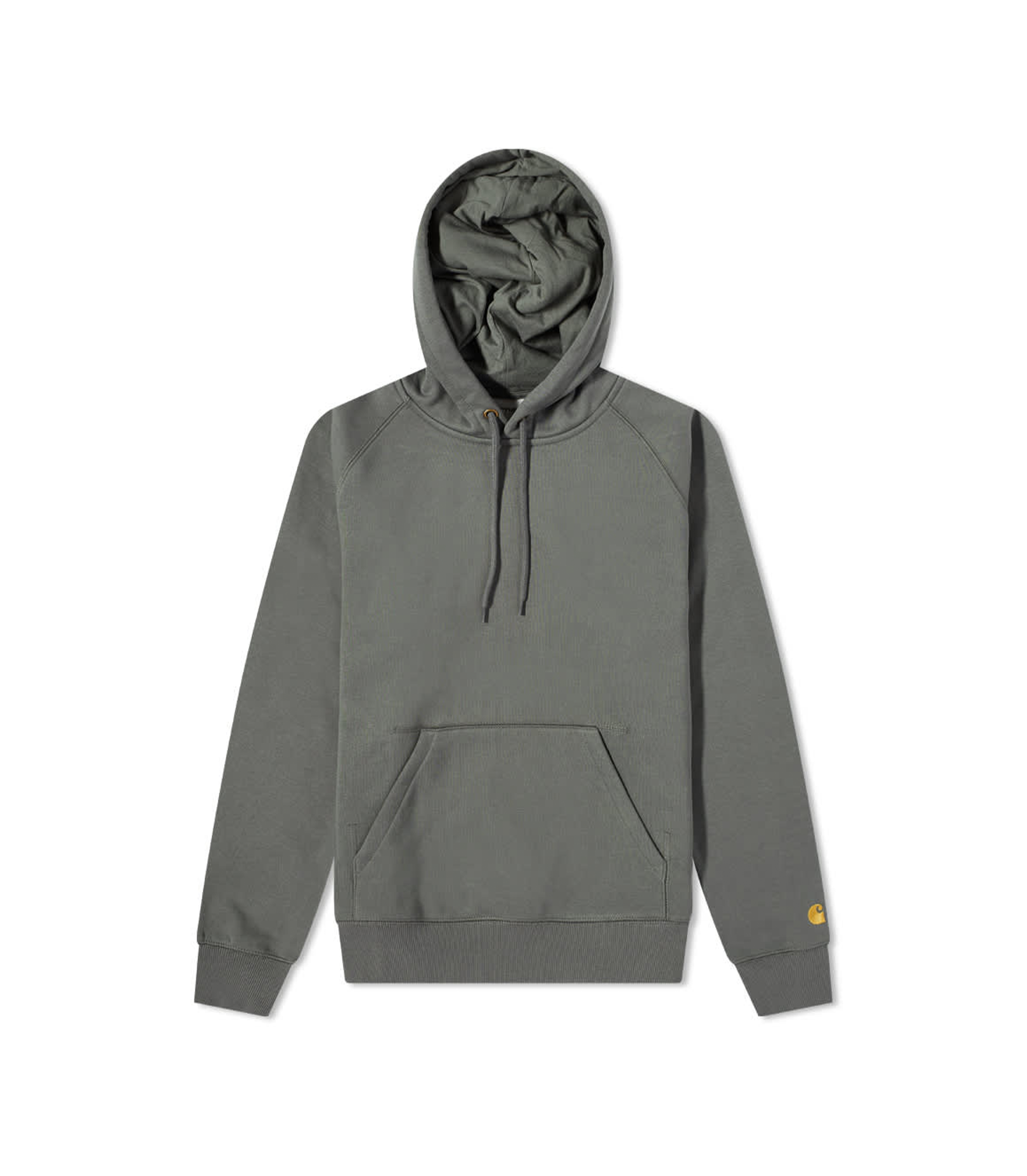 Hooded Chase Sweatshirt - Thyme / Gold