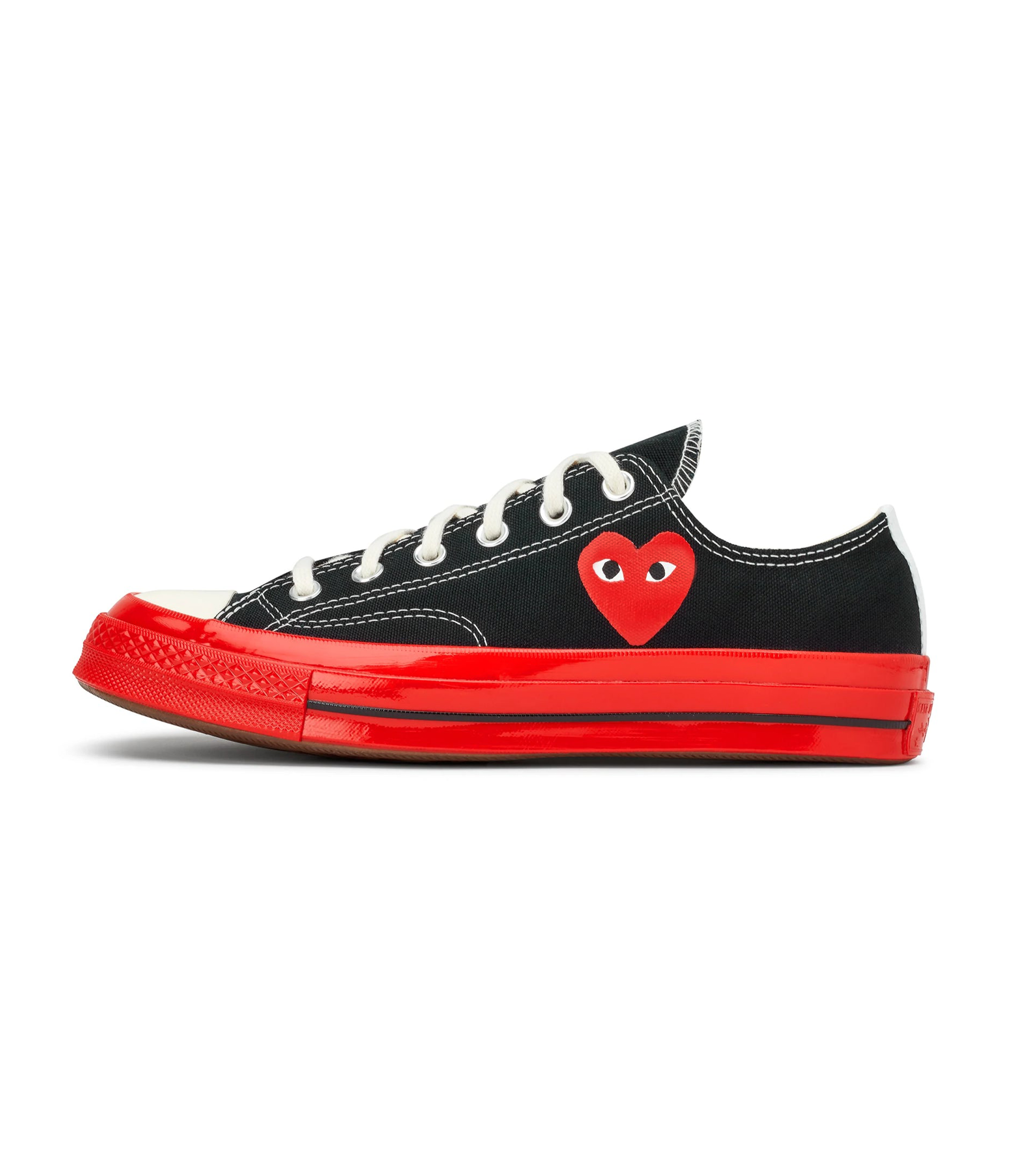 Converse CT70 Low Small Heart - Black / Red / Red