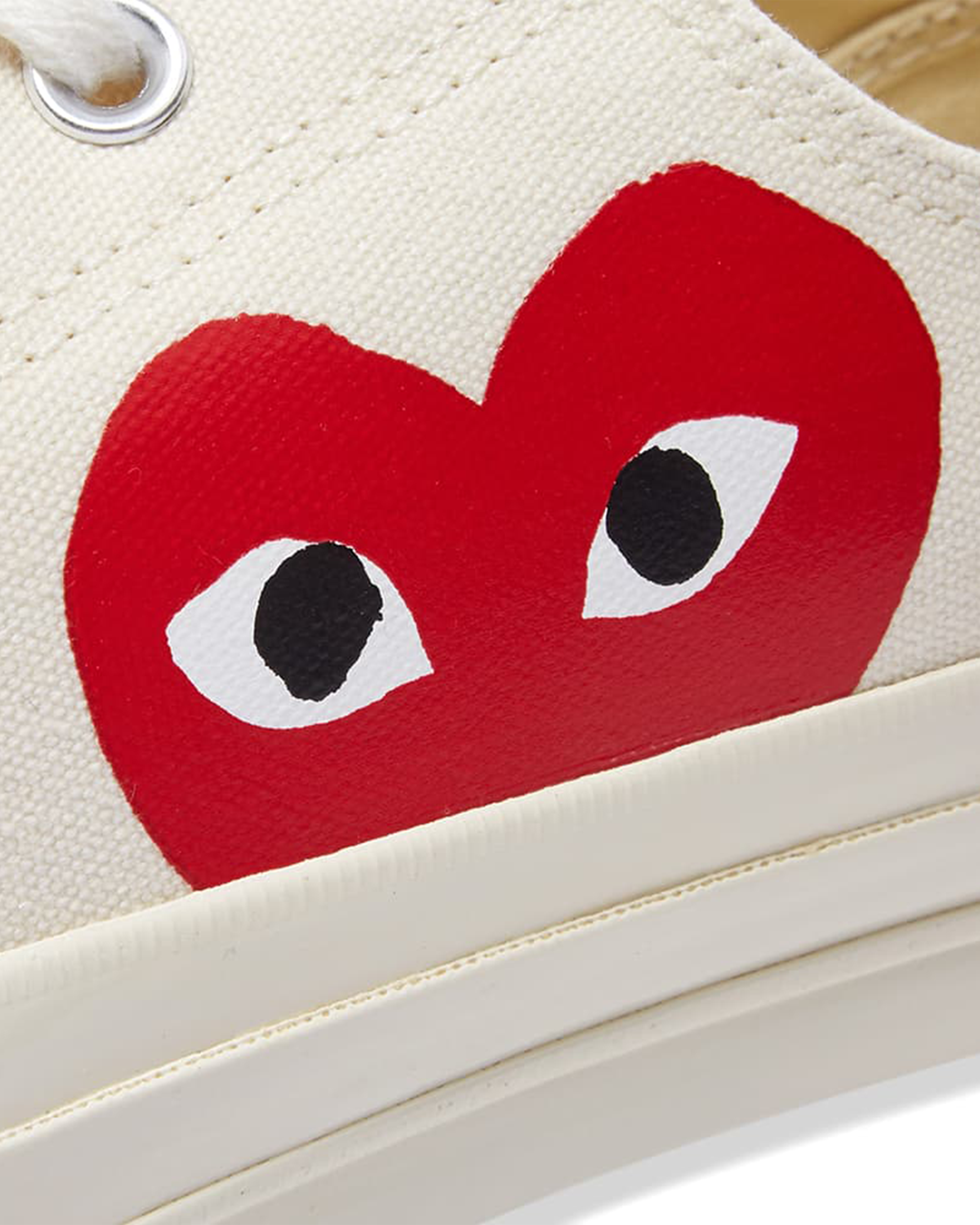 Converse CT70 Low Big Heart - Milk / Red